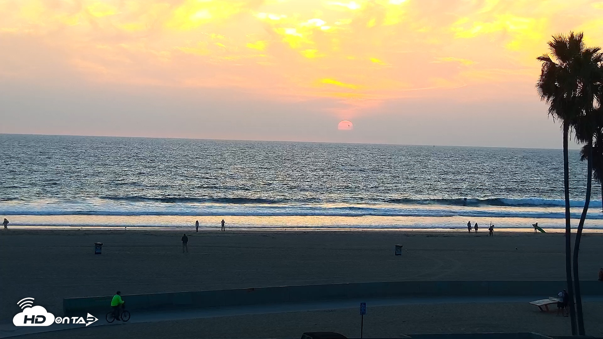 Snapshot of Venice Beach Live Surf Cam taken Nov 3, 2025, 4:55pm PST