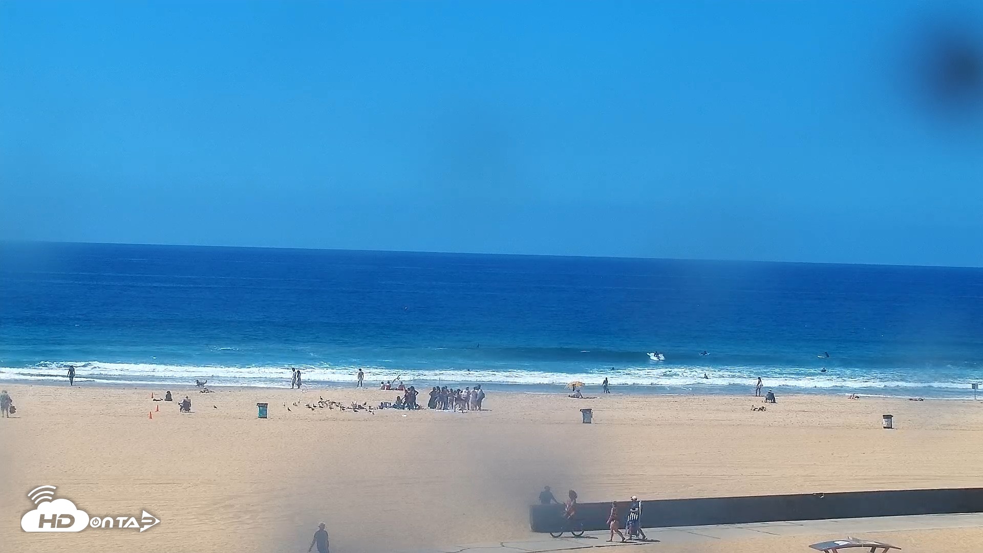 Snapshot of Venice Beach Live Surf Cam taken Sep 1, 2026, 12:10pm PDT