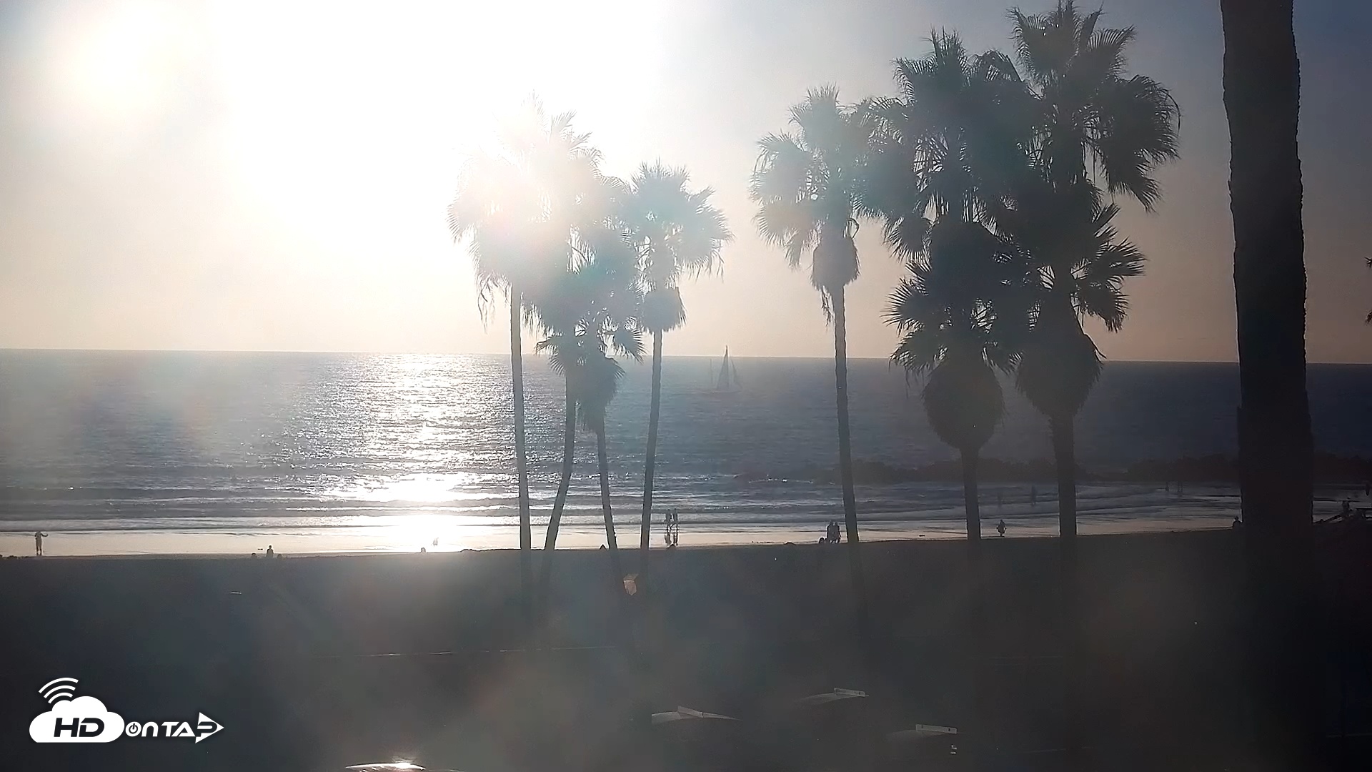 Snapshot of Venice Beach Live Surf Cam taken Oct 11, 2025, 5:56pm PDT