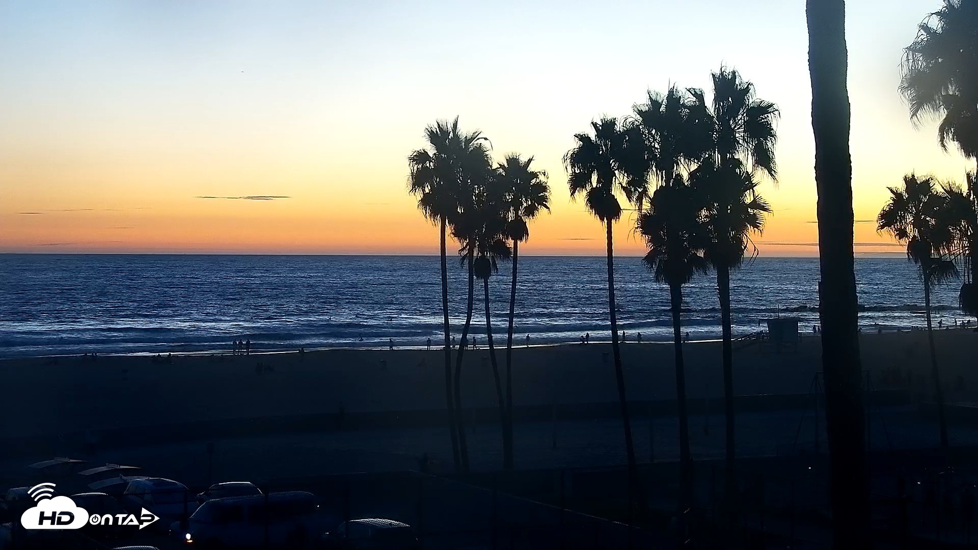 Snapshot of Venice Beach Live Surf Cam taken Sep 9, 2026, 7:28pm PDT