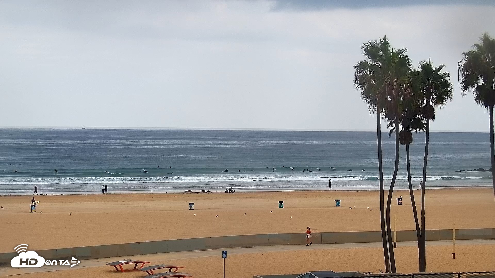 Snapshot of Venice Beach Live Surf Cam taken Sep 16, 2026, 7:17am PDT