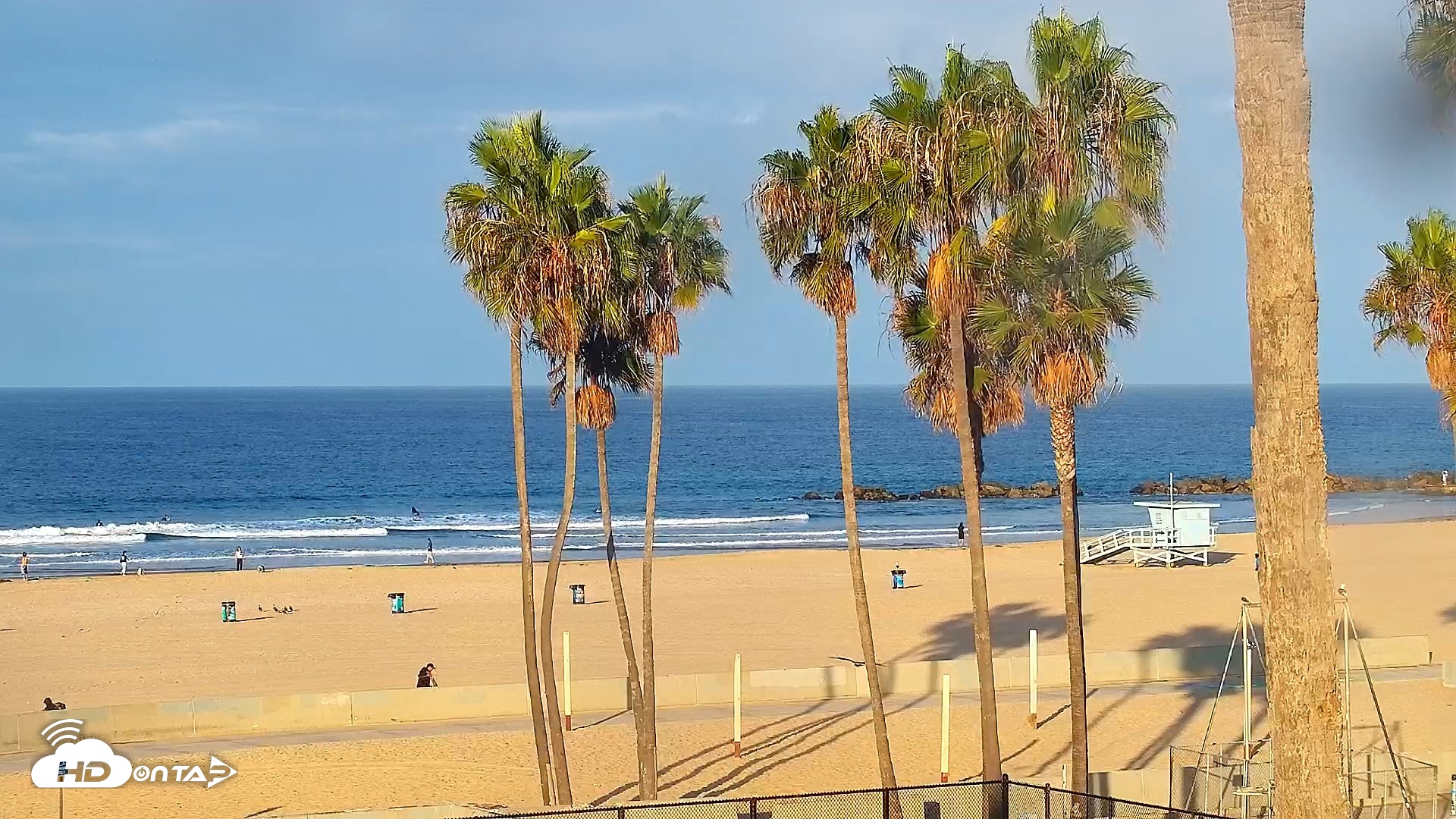 Snapshot of Venice Beach Live Surf Cam taken Sep 17, 2026, 7:35am PDT