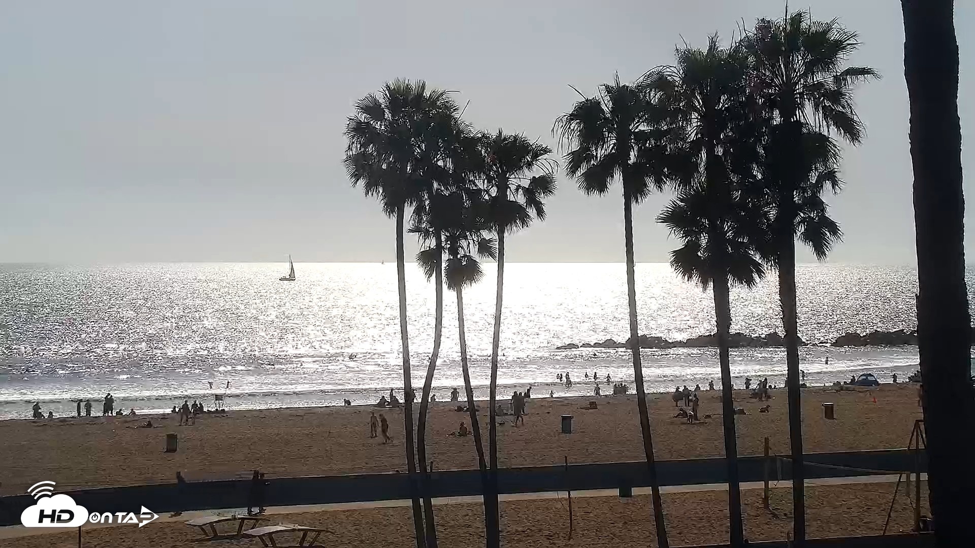 Snapshot of Venice Beach Live Surf Cam taken Apr 19, 2026, 4:45pm PDT