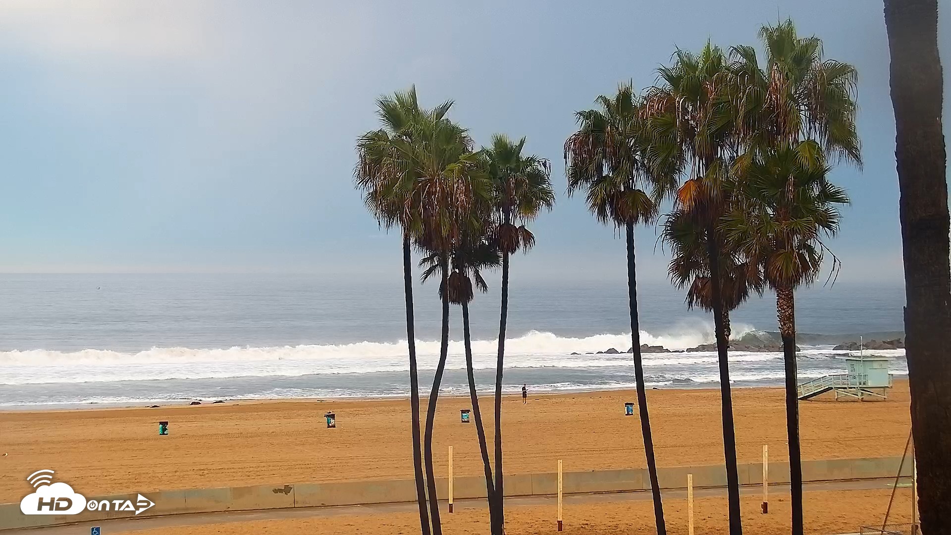 Snapshot of Venice Beach Live Surf Cam taken Sep 7, 2026, 7:05am PDT