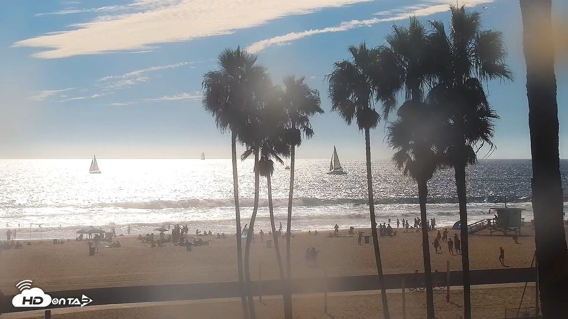 Snapshot of Venice Beach Live Surf Cam taken Sep 5, 2026, 4:35pm PDT