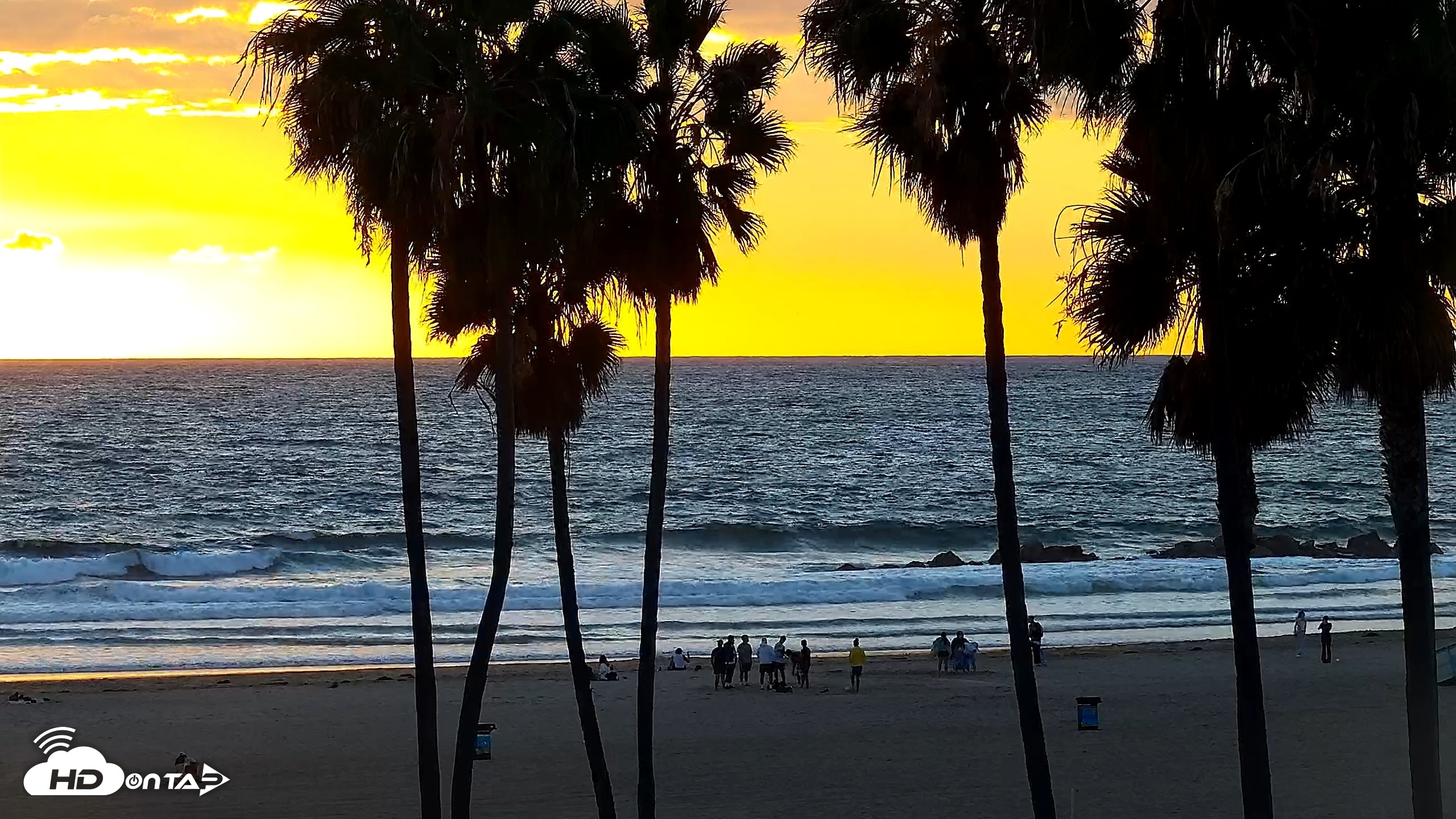 Snapshot of Venice Beach Roaming Live Surf Cam taken Oct 23, 2026, 5:46pm PDT
