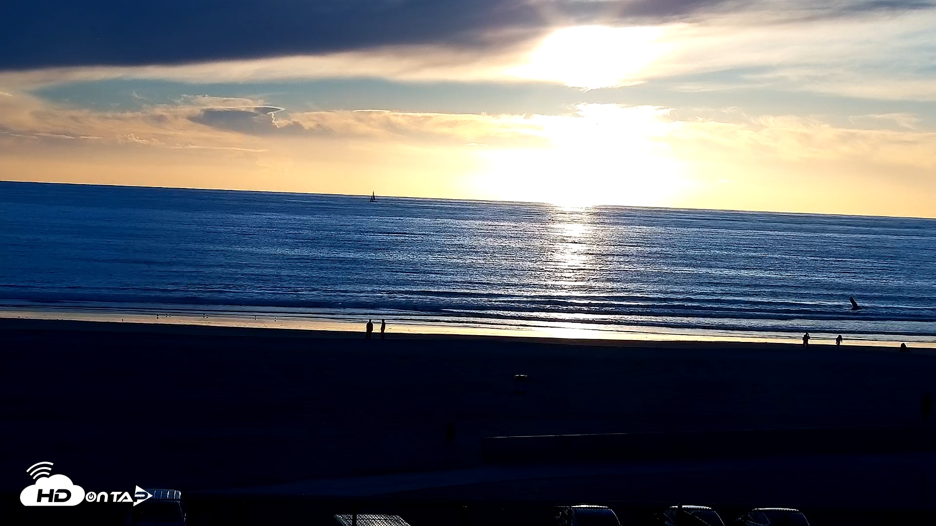 Snapshot of Venice Beach Live Surf Cam taken Nov 18, 2025, 4:25pm PST