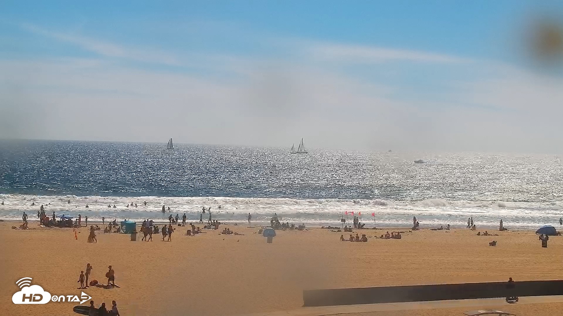 Snapshot of Venice Beach Live Surf Cam taken Aug 16, 2026, 3:26pm PDT