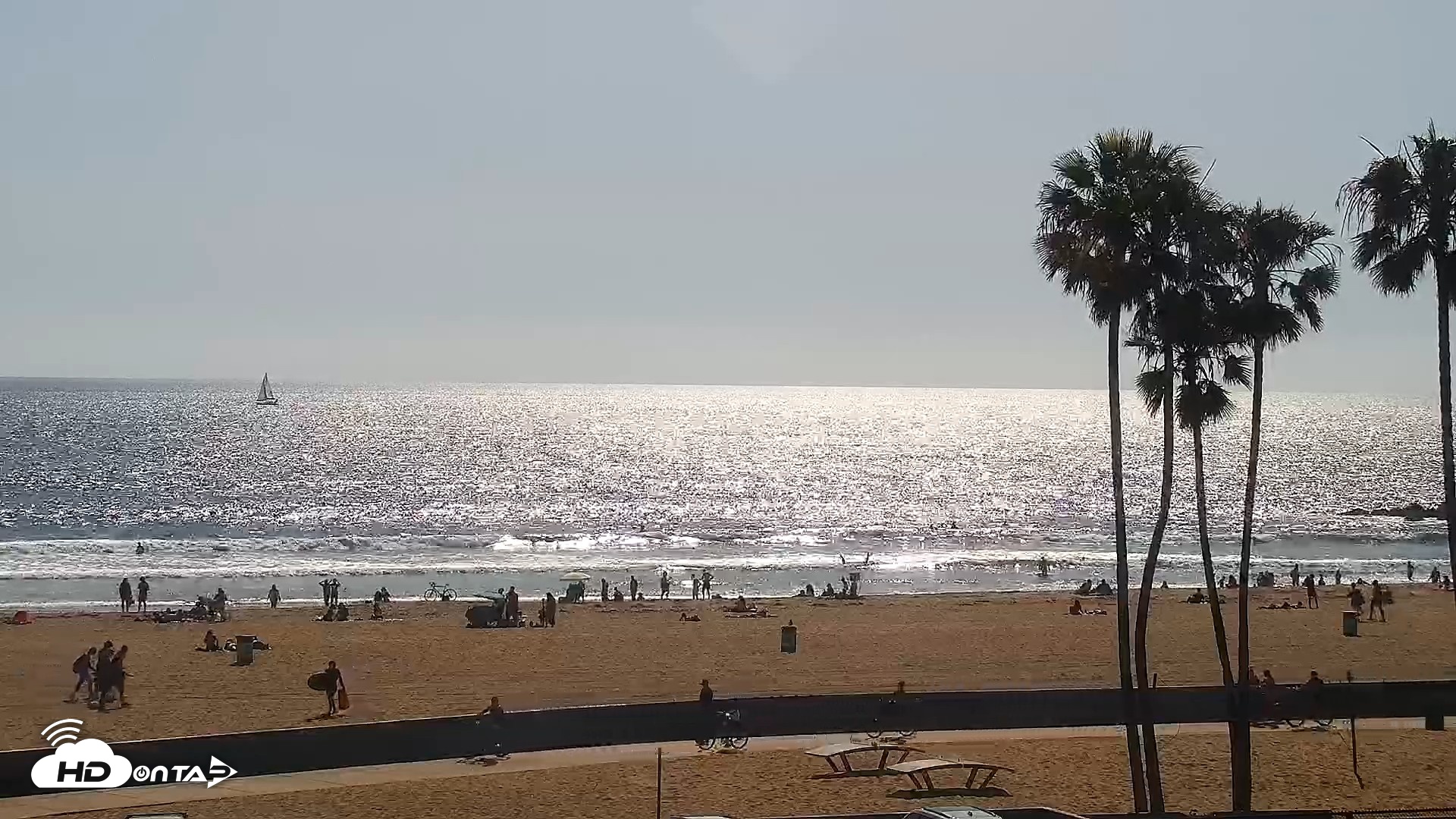 Snapshot of Venice Beach Live Surf Cam taken Apr 19, 2026, 4:14pm PDT