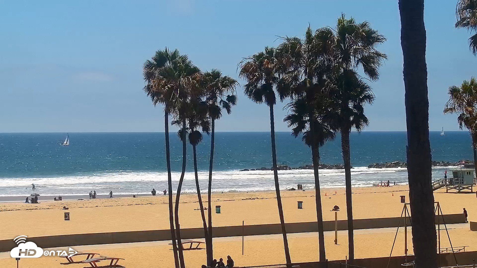 Snapshot of Venice Beach Live Surf Cam taken Jun 16, 2026, 1:58pm PDT