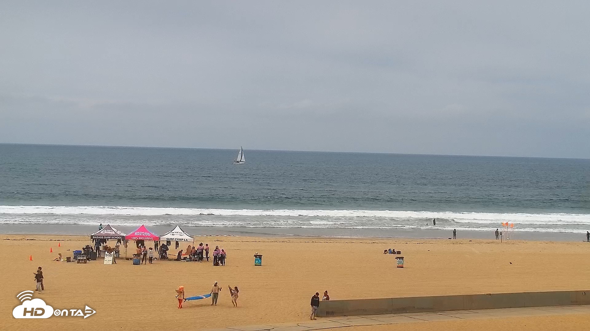 Snapshot of Venice Beach Live Surf Cam taken Jul 1, 2026, 11:26am PDT