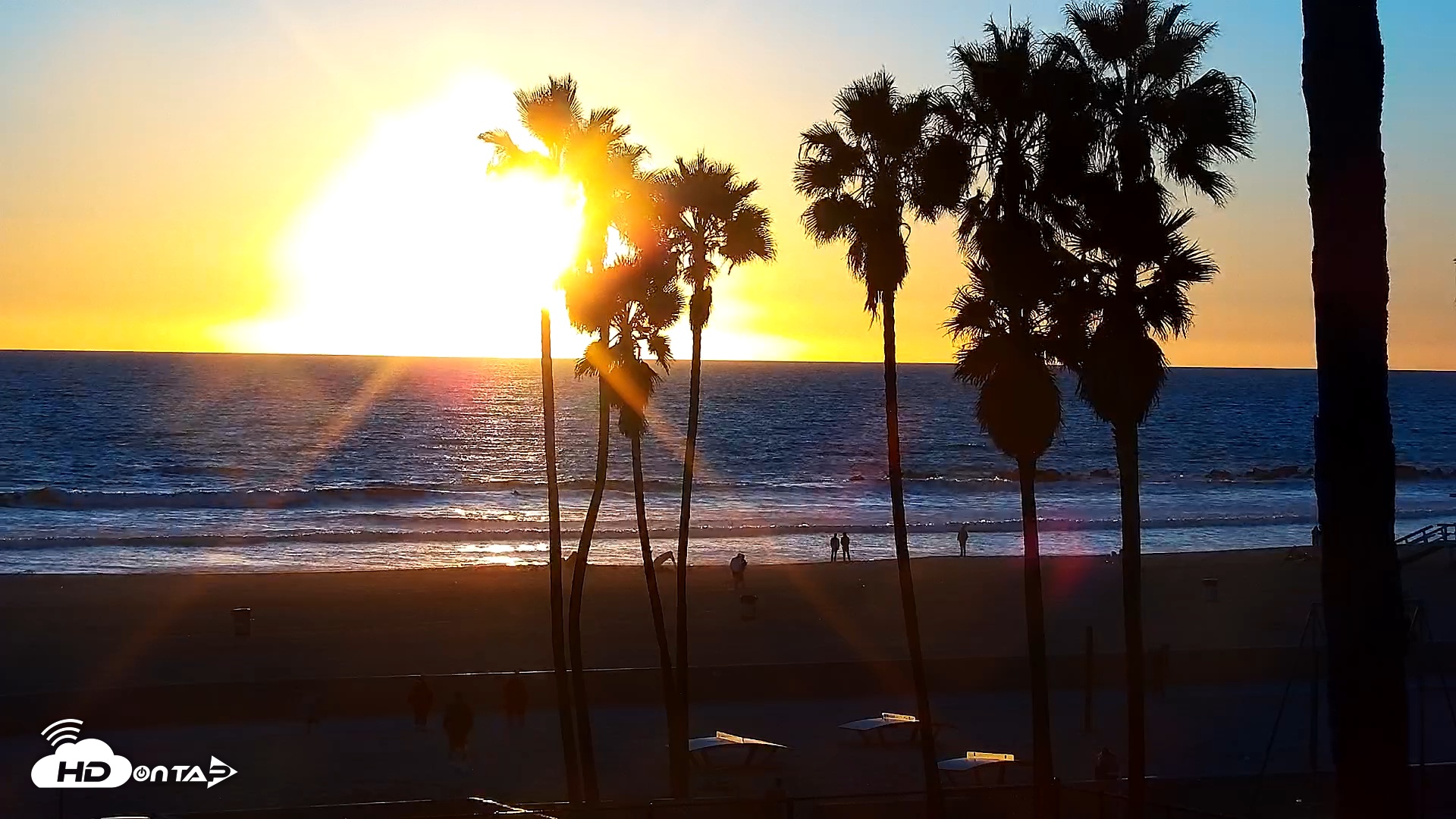 Snapshot of Venice Beach Live Surf Cam taken Oct 15, 2025, 6:10pm PDT