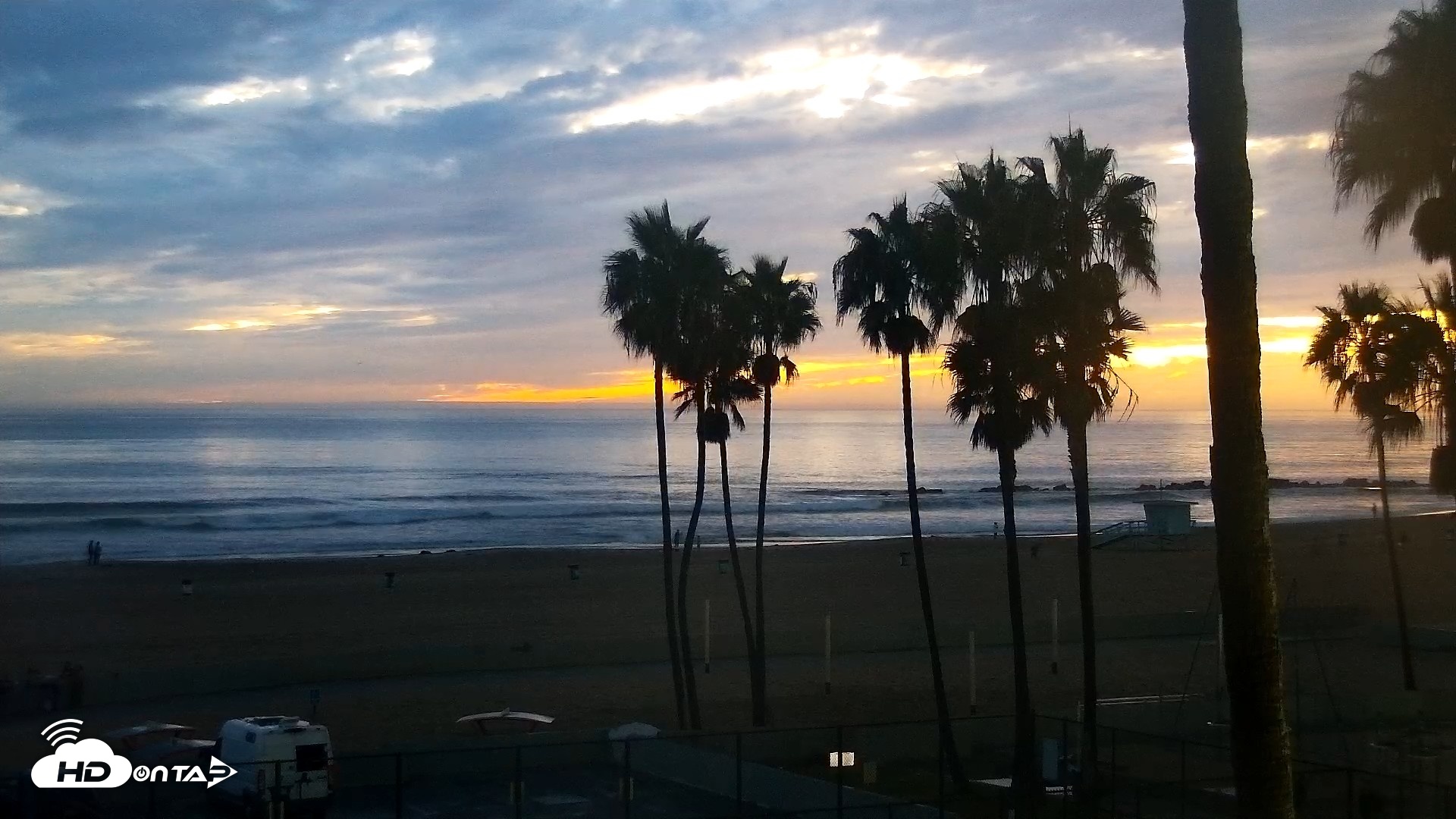 Snapshot of Venice Beach Live Surf Cam taken Sep 6, 2026, 7:36pm PDT