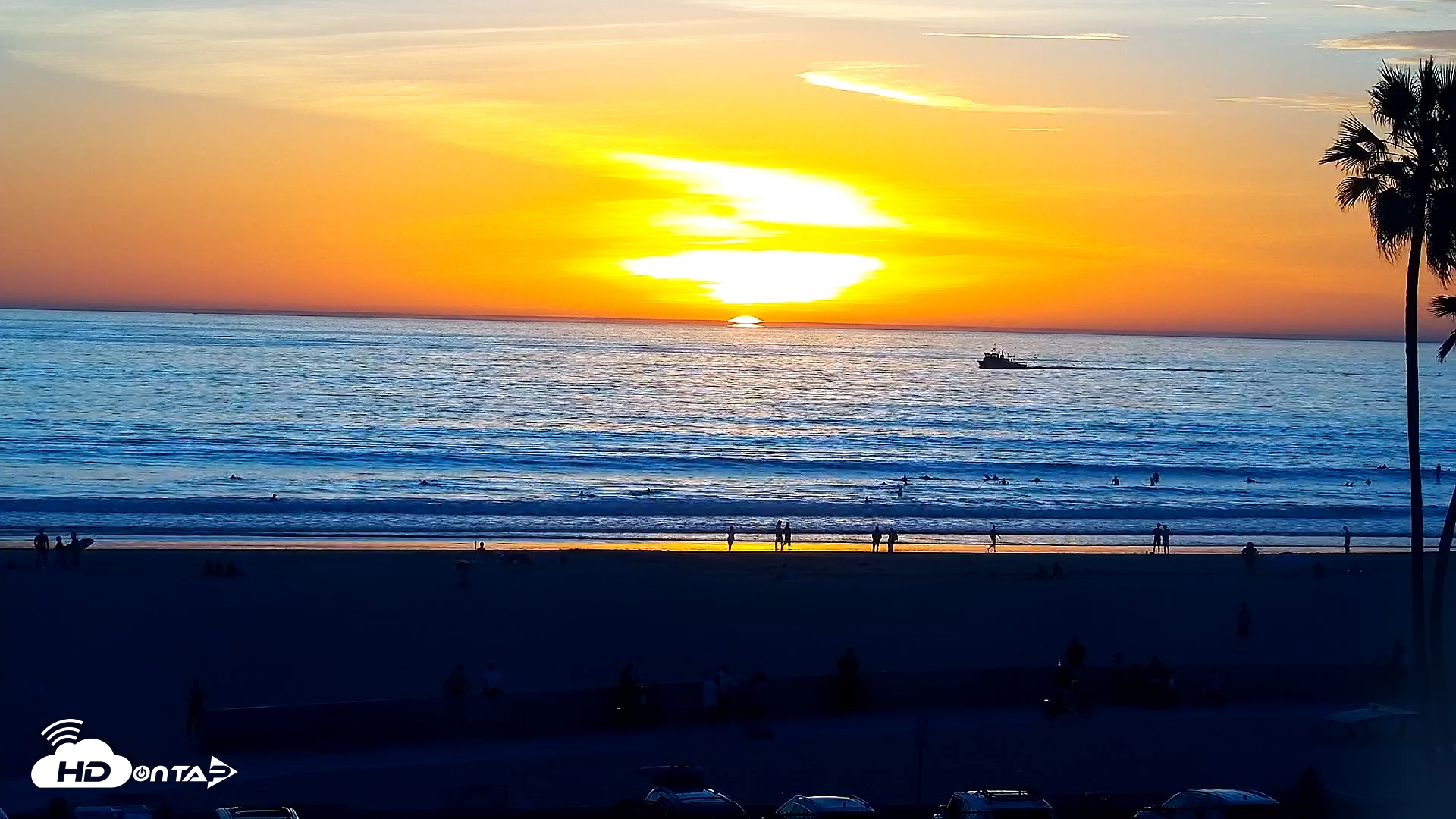 Snapshot of Venice Beach Live Surf Cam taken Jan 30, 2026, 5:23pm PST