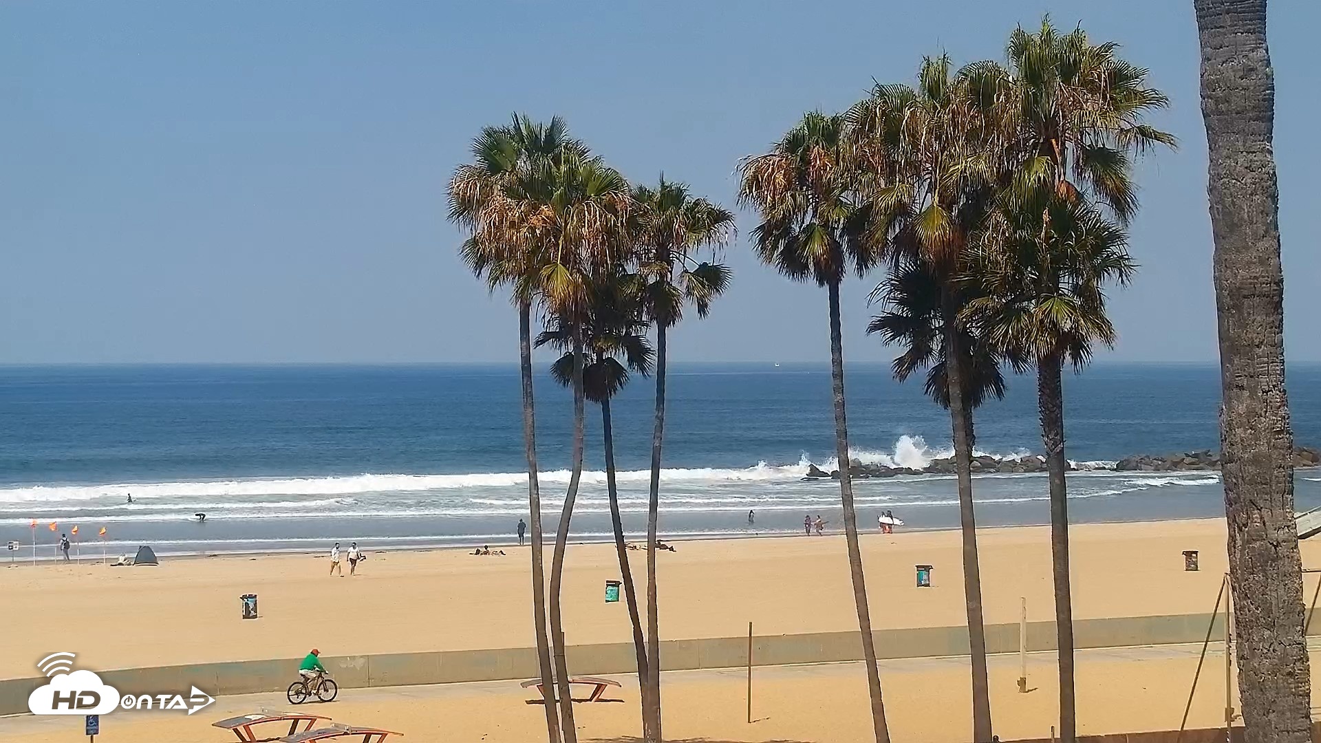 Snapshot of Venice Beach Live Surf Cam taken Jun 24, 2026, 10:44am PDT