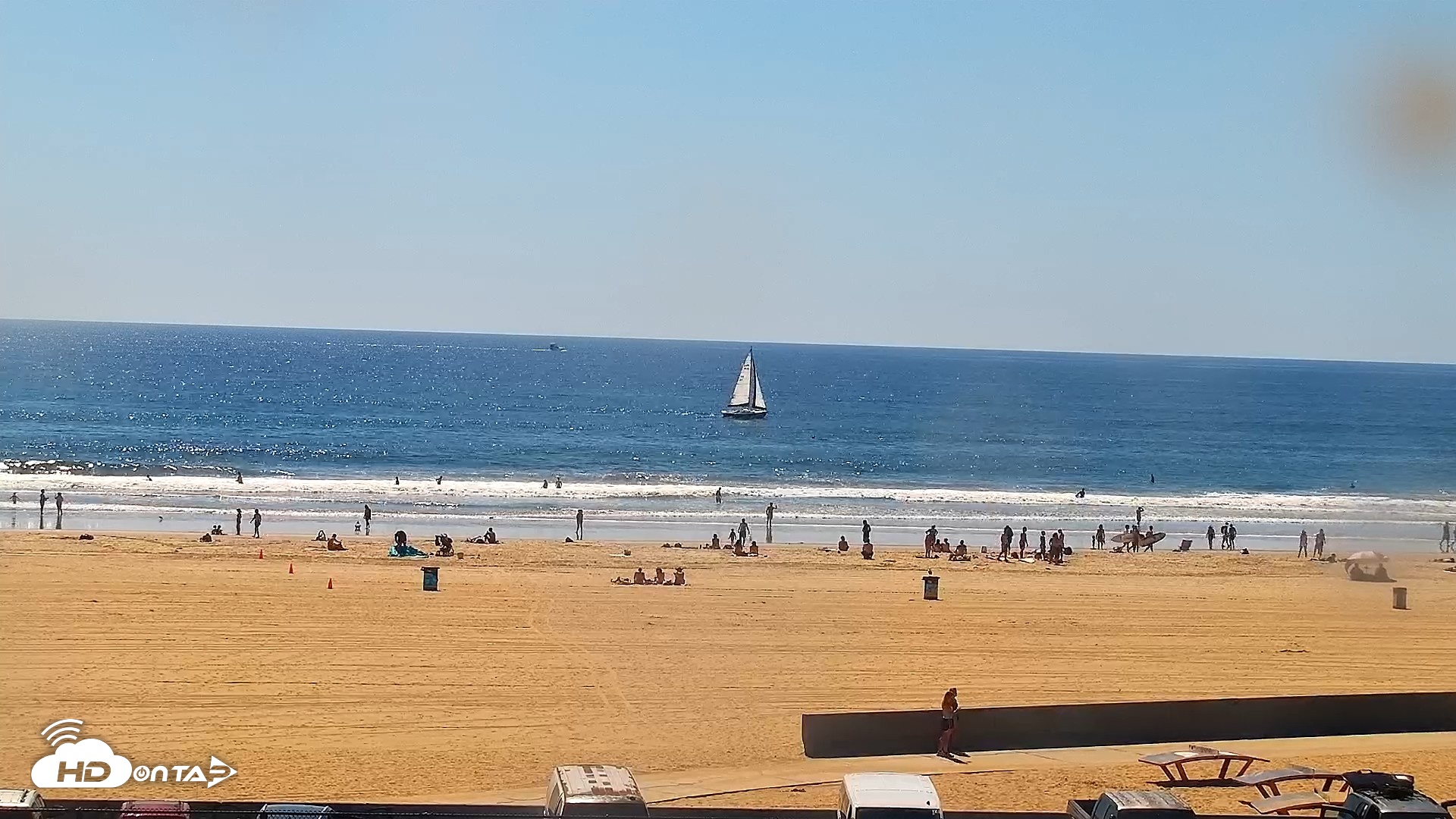 Snapshot of Venice Beach Live Surf Cam taken Sep 10, 2026, 2:30pm PDT