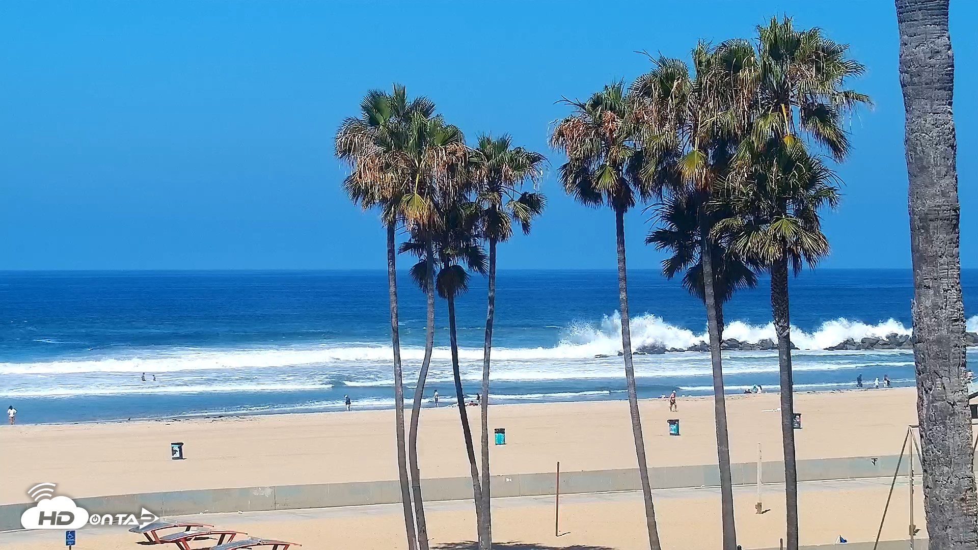 Snapshot of Venice Beach Live Surf Cam taken Jun 10, 2026, 10:20am PDT