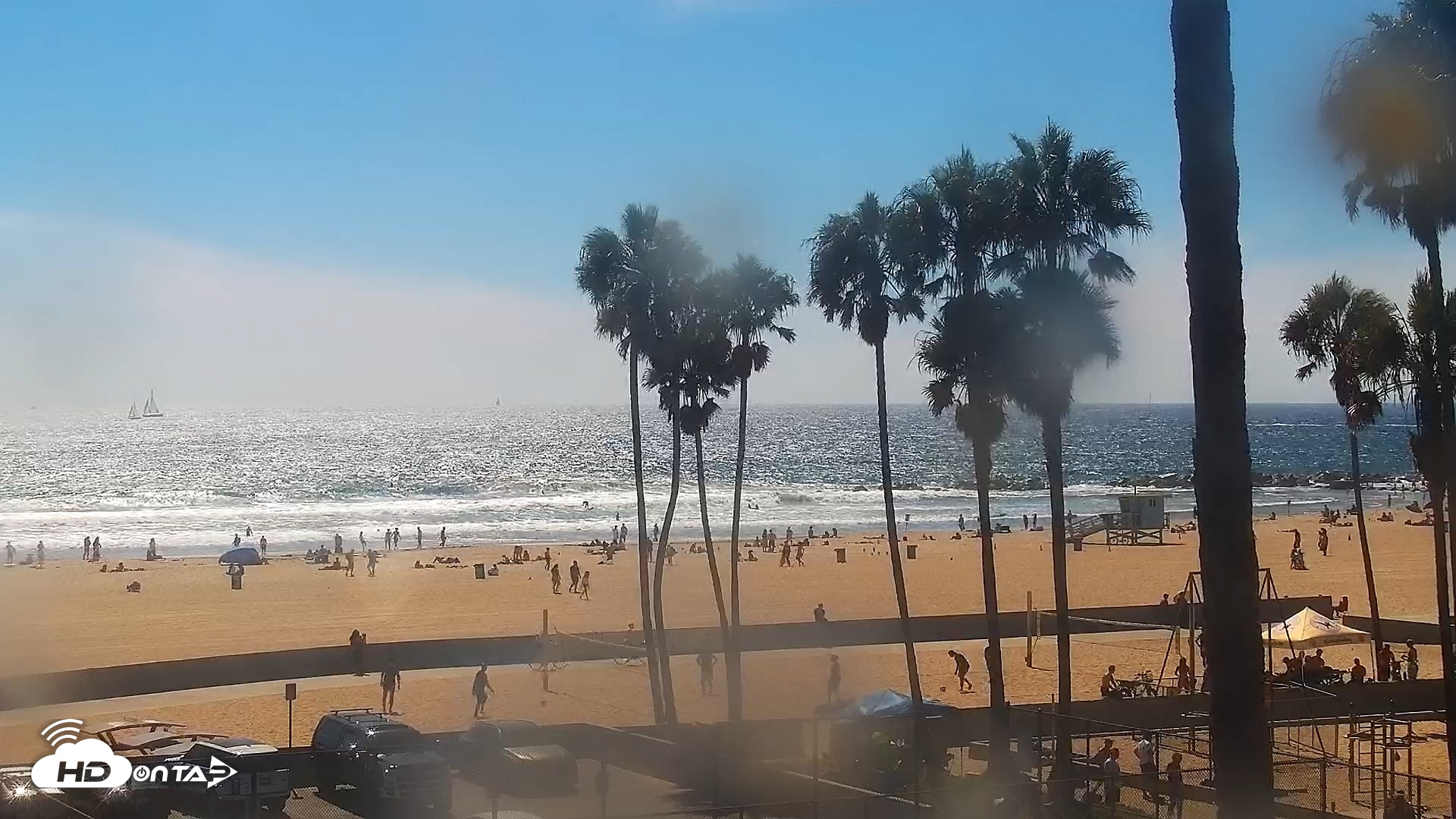 Snapshot of Venice Beach Live Surf Cam taken Aug 16, 2026, 3:25pm PDT