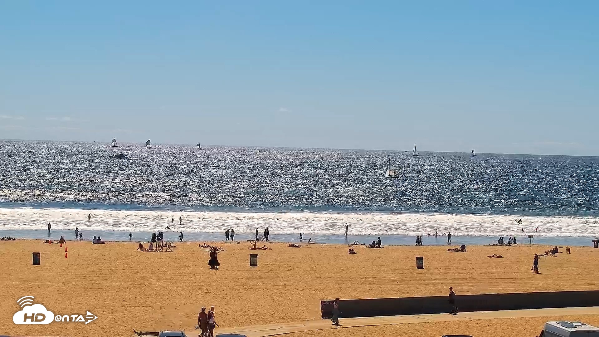 Snapshot of Venice Beach Live Surf Cam taken Apr 11, 2026, 2:49pm PDT