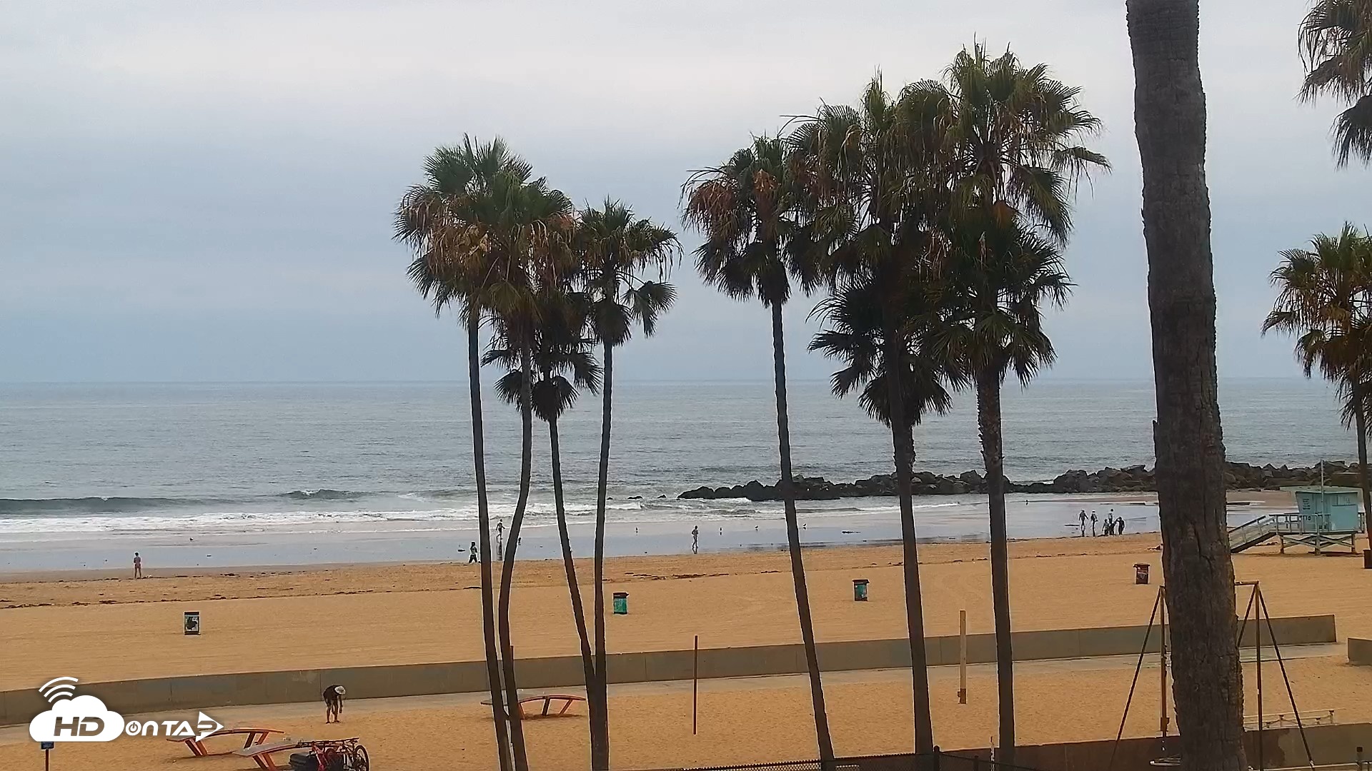 Snapshot of Venice Beach Live Surf Cam taken Jun 18, 2026, 9:17am PDT