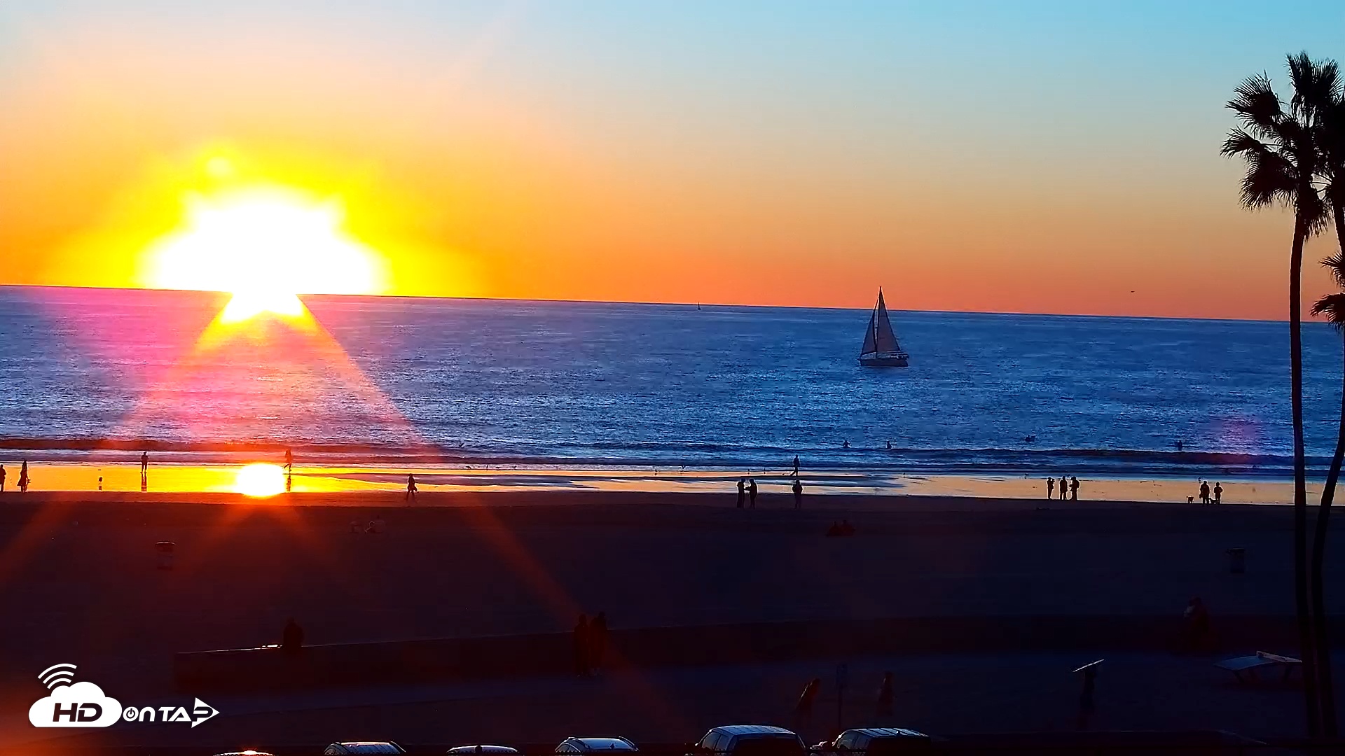 Snapshot of Venice Beach Live Surf Cam taken Dec 5, 2025, 4:45pm PST