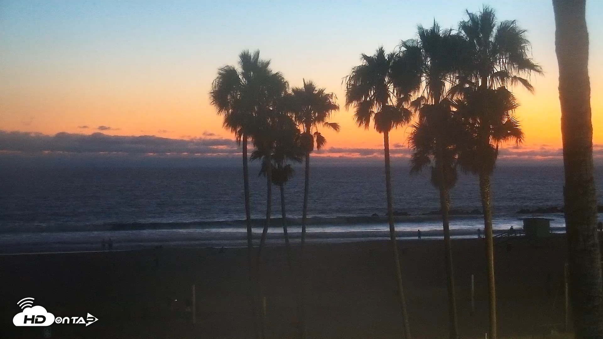Snapshot of Venice Beach Live Surf Cam taken Aug 13, 2026, 8:20pm PDT