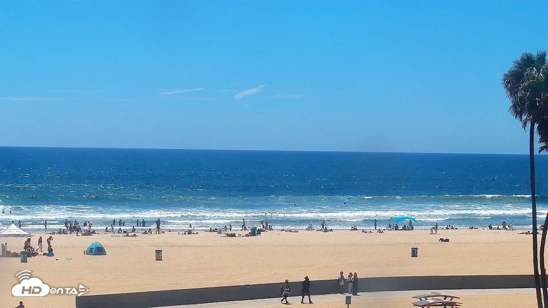 Snapshot of Venice Beach Live Surf Cam taken Jul 21, 2026, 1:50pm PDT
