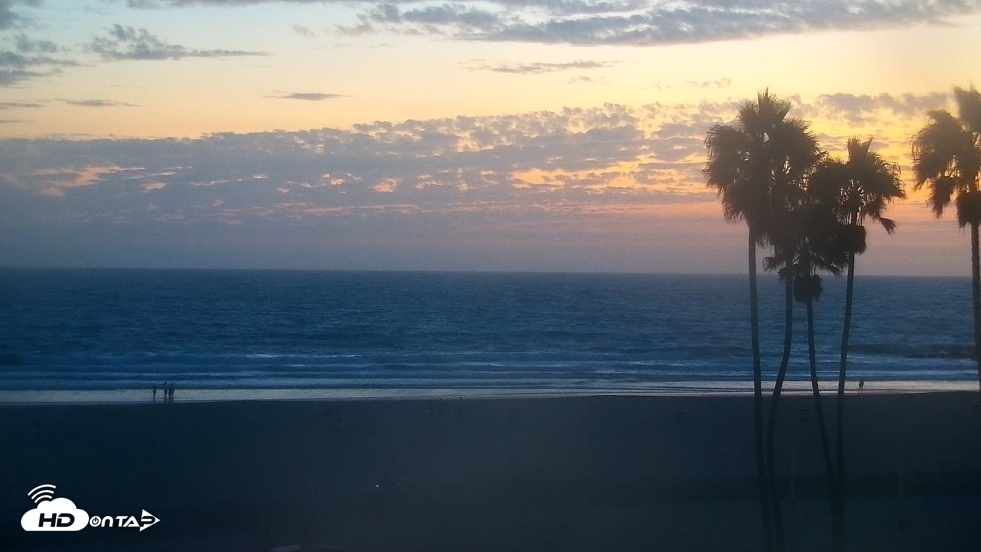 Snapshot of Venice Beach Live Surf Cam taken Aug 30, 2026, 7:50pm PDT