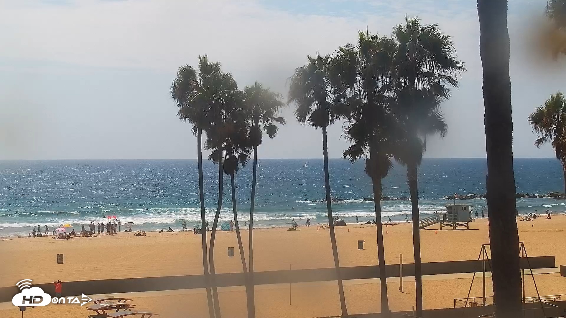 Snapshot of Venice Beach Roaming Live Surf Cam taken Aug 6, 2026, 2:50pm PDT