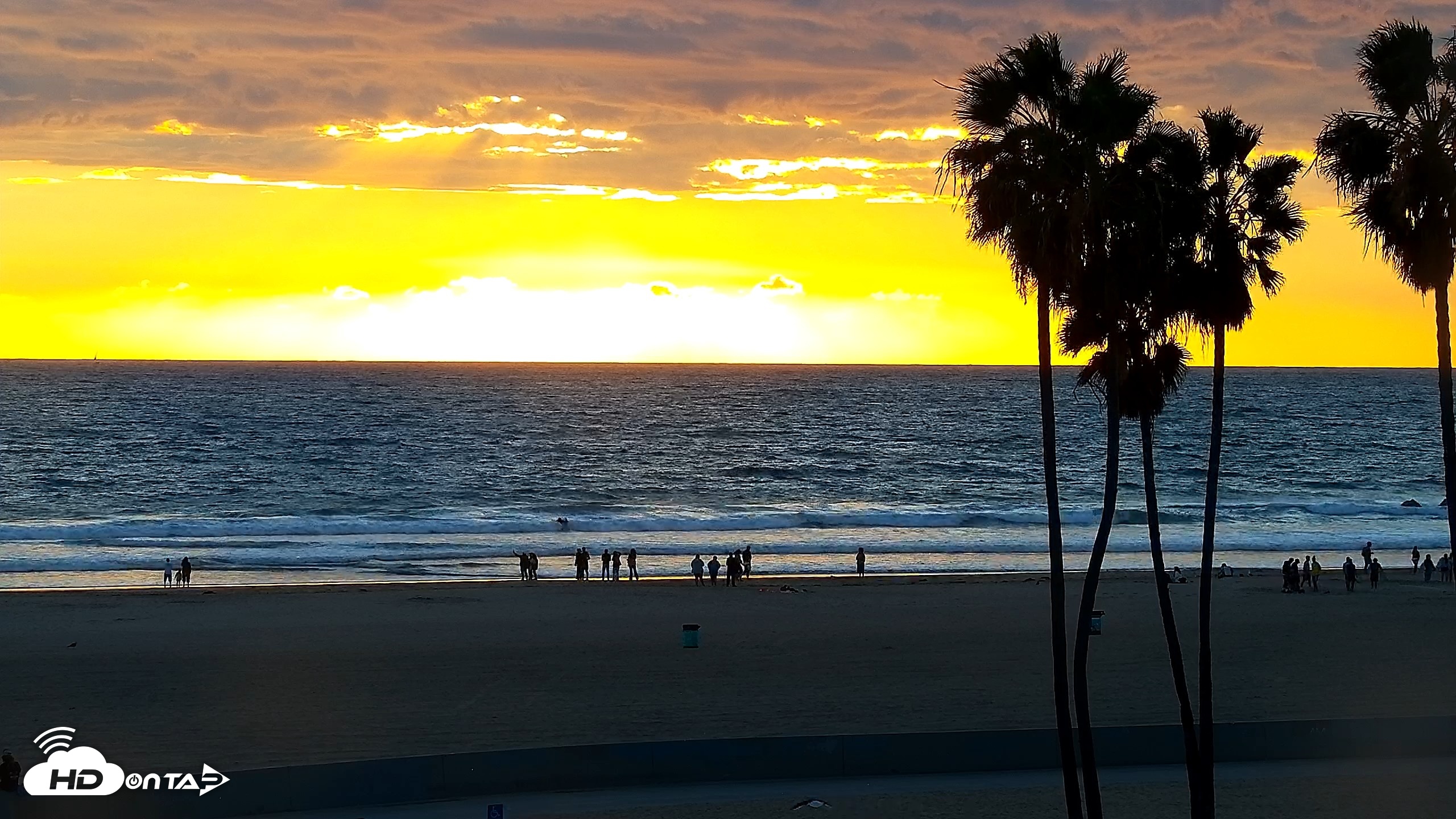 Snapshot of Venice Beach Roaming Live Surf Cam taken Oct 23, 2026, 5:47pm PDT