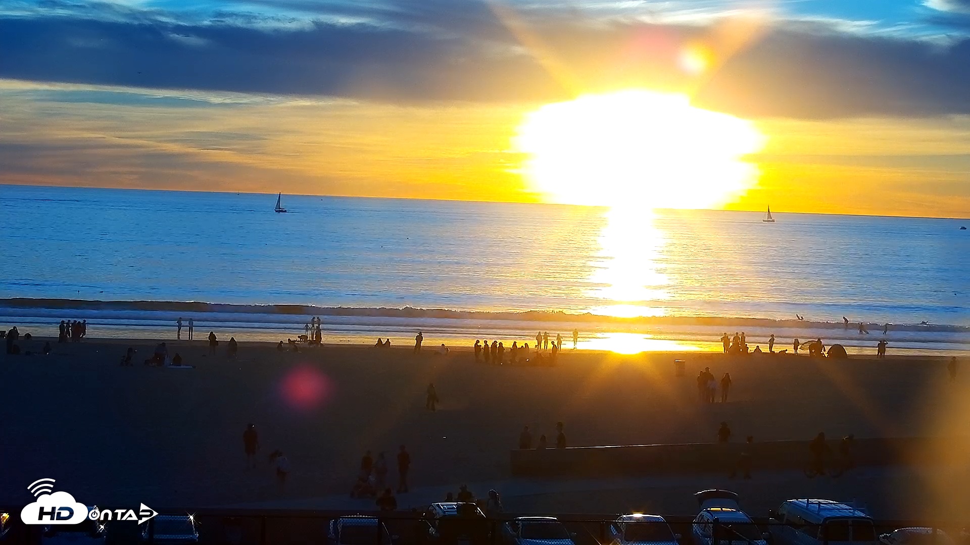 Snapshot of Venice Beach Live Surf Cam taken Jan 17, 2026, 5:01pm PST