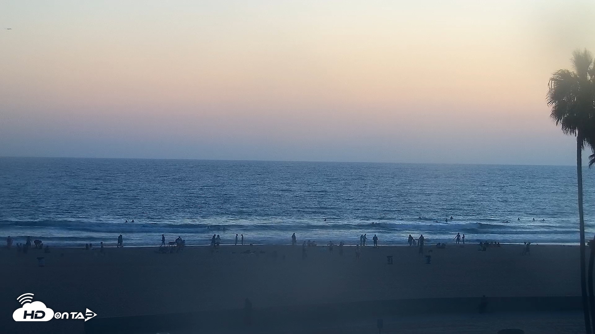 Snapshot of Venice Beach Live Surf Cam taken Aug 25, 2026, 7:36pm PDT