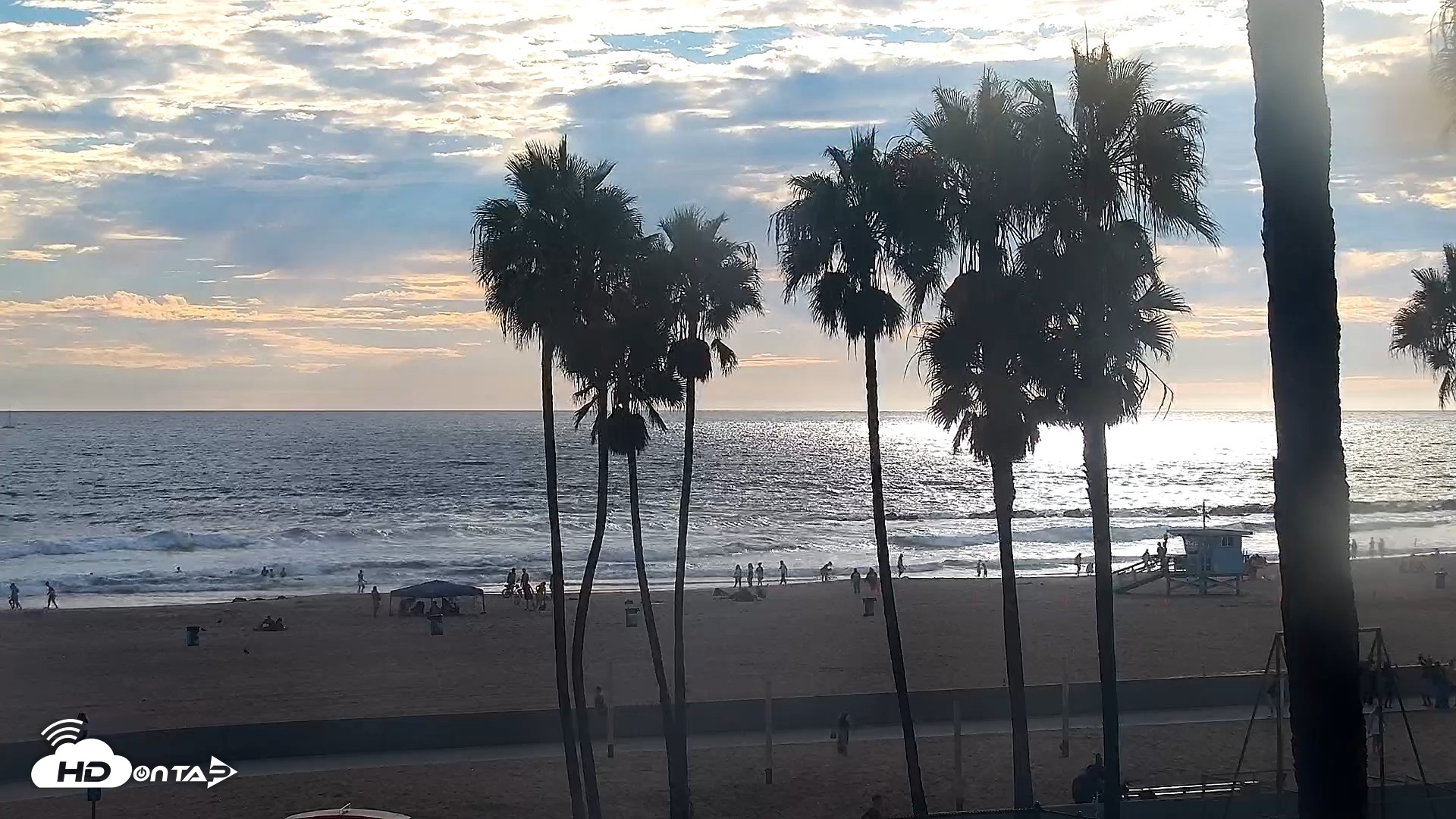 Snapshot of Venice Beach Live Surf Cam taken Sep 7, 2026, 6:01pm PDT