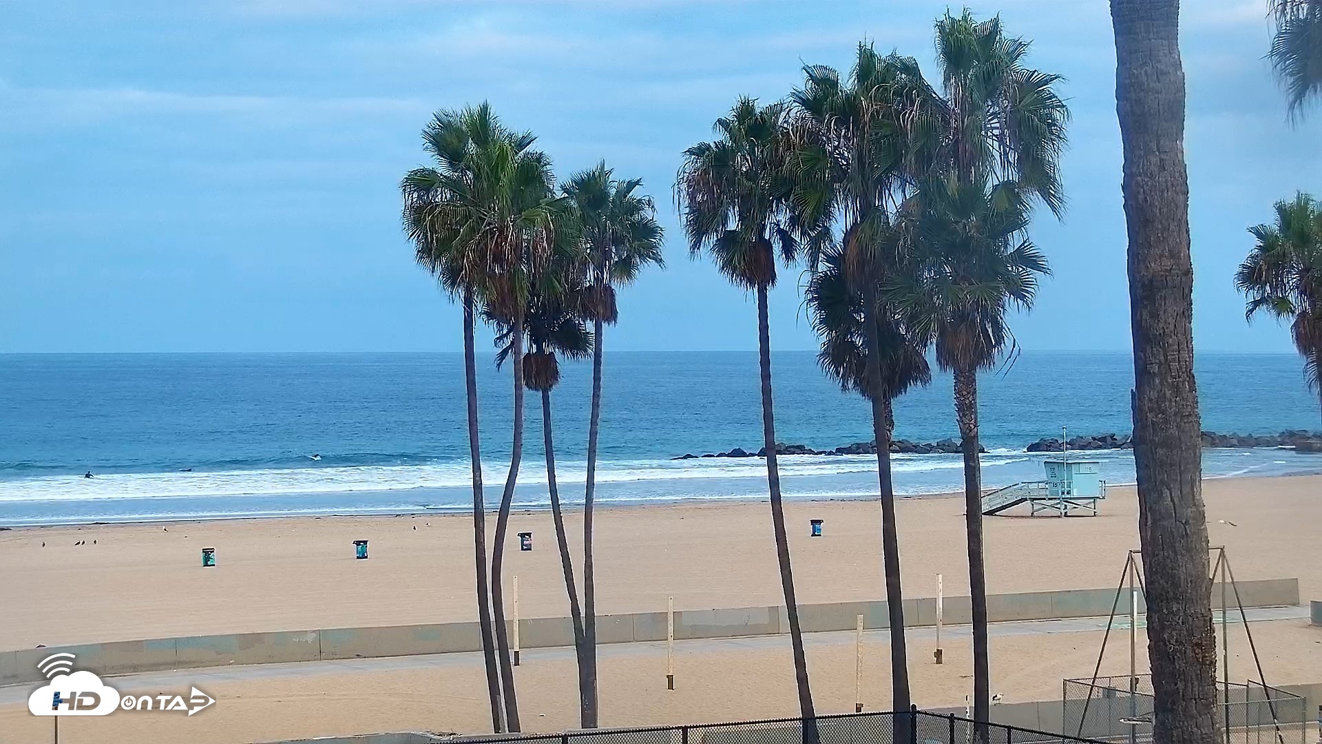 Snapshot of Venice Beach Live Surf Cam taken Sep 17, 2026, 7:00am PDT