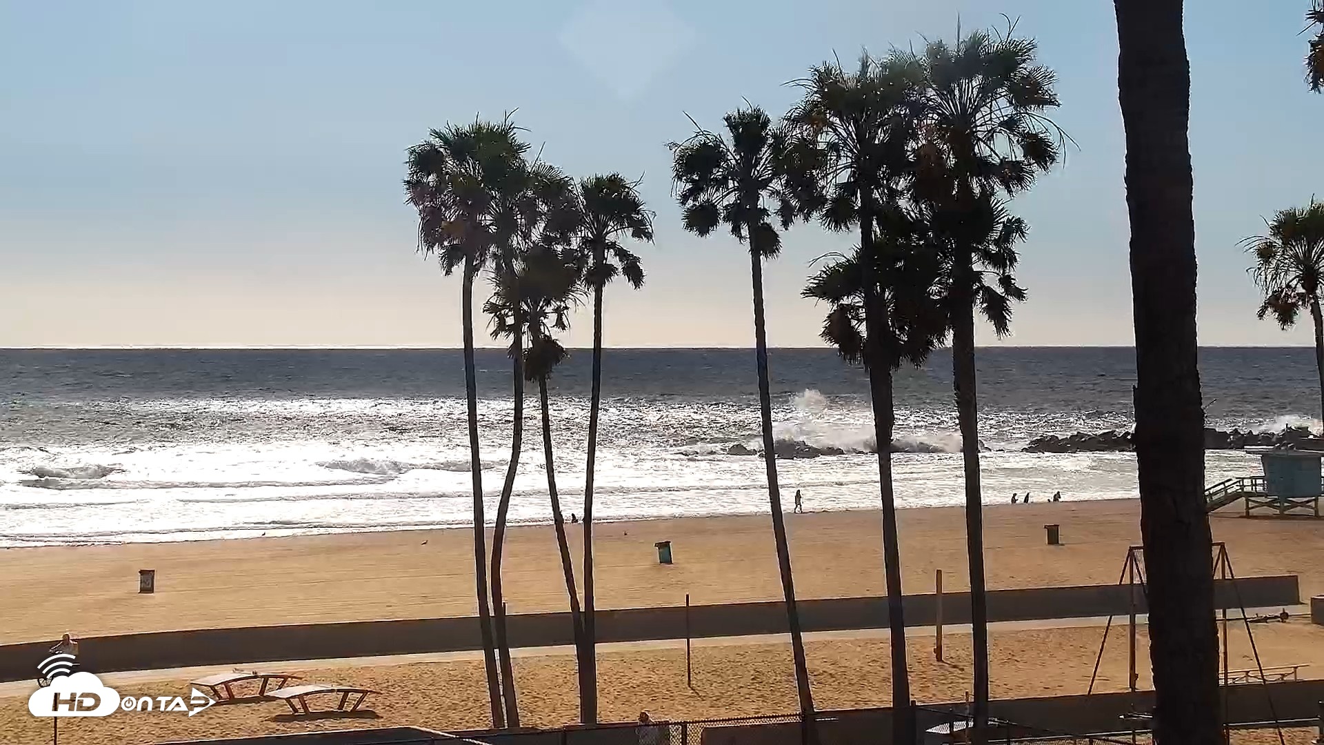 Snapshot of Venice Beach Live Surf Cam taken Apr 13, 2026, 4:25pm PDT