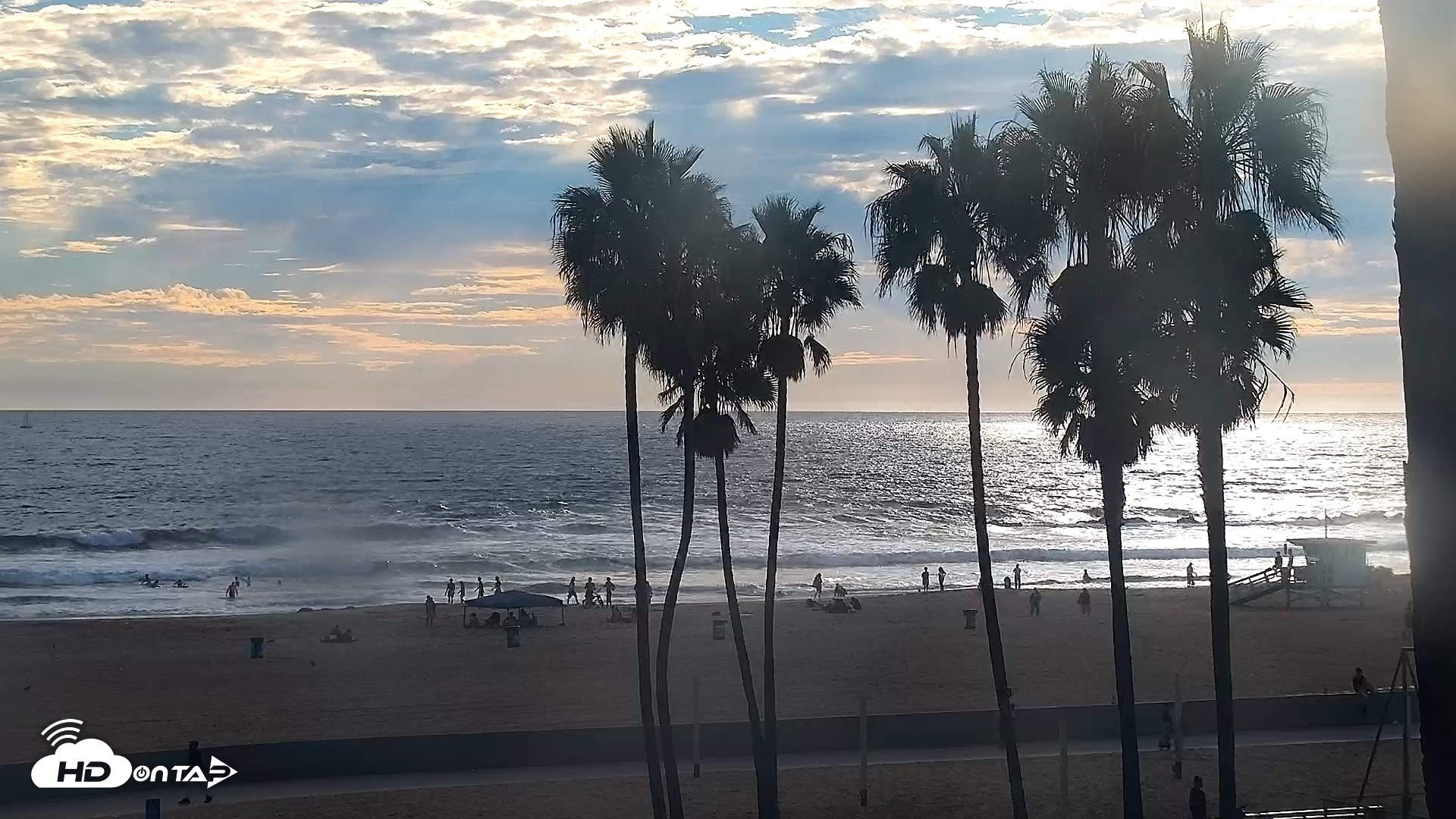 Snapshot of Venice Beach Live Surf Cam taken Sep 7, 2026, 6:00pm PDT