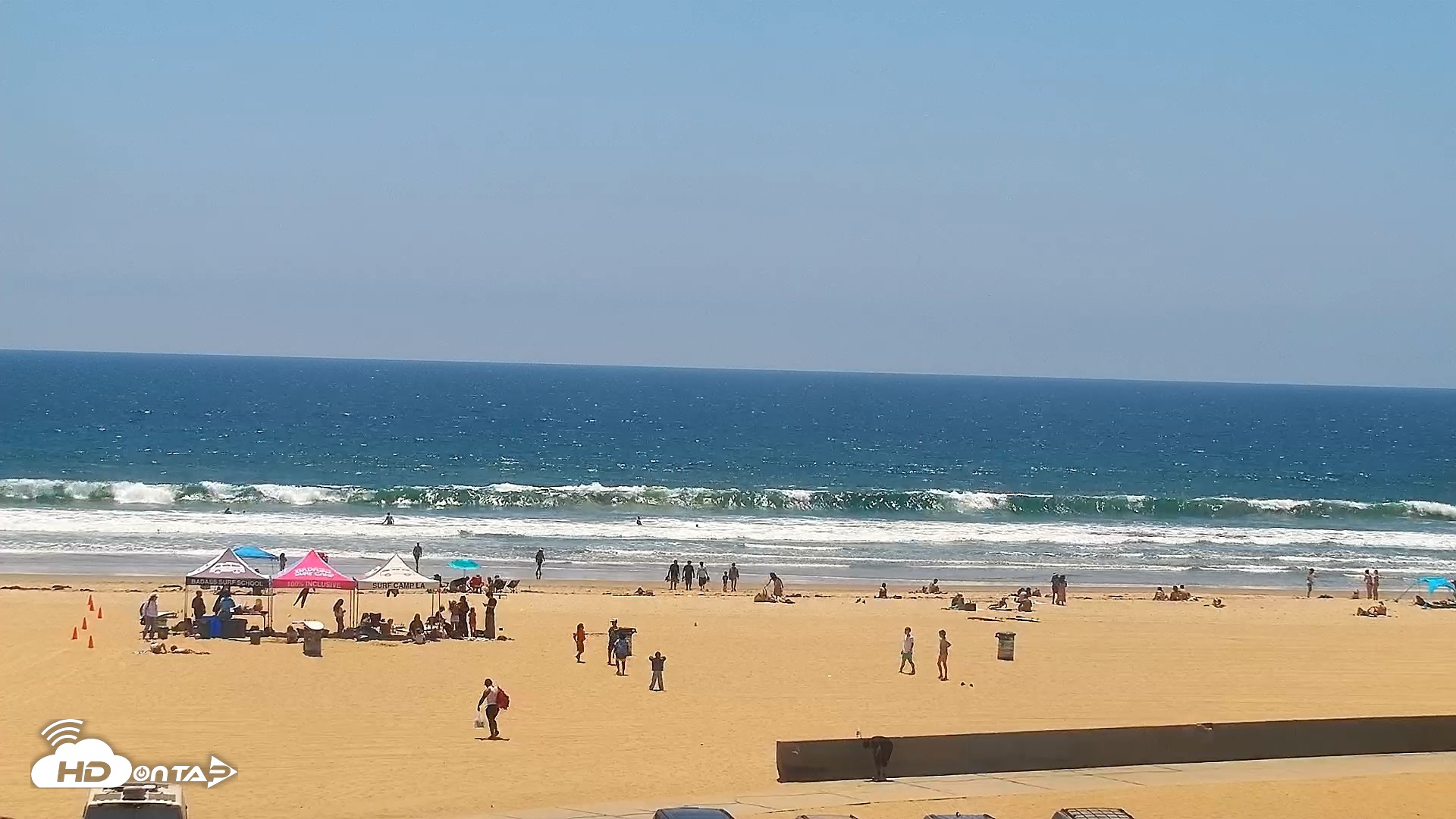 Snapshot of Venice Beach Live Surf Cam taken Jun 25, 2026, 1:51pm PDT