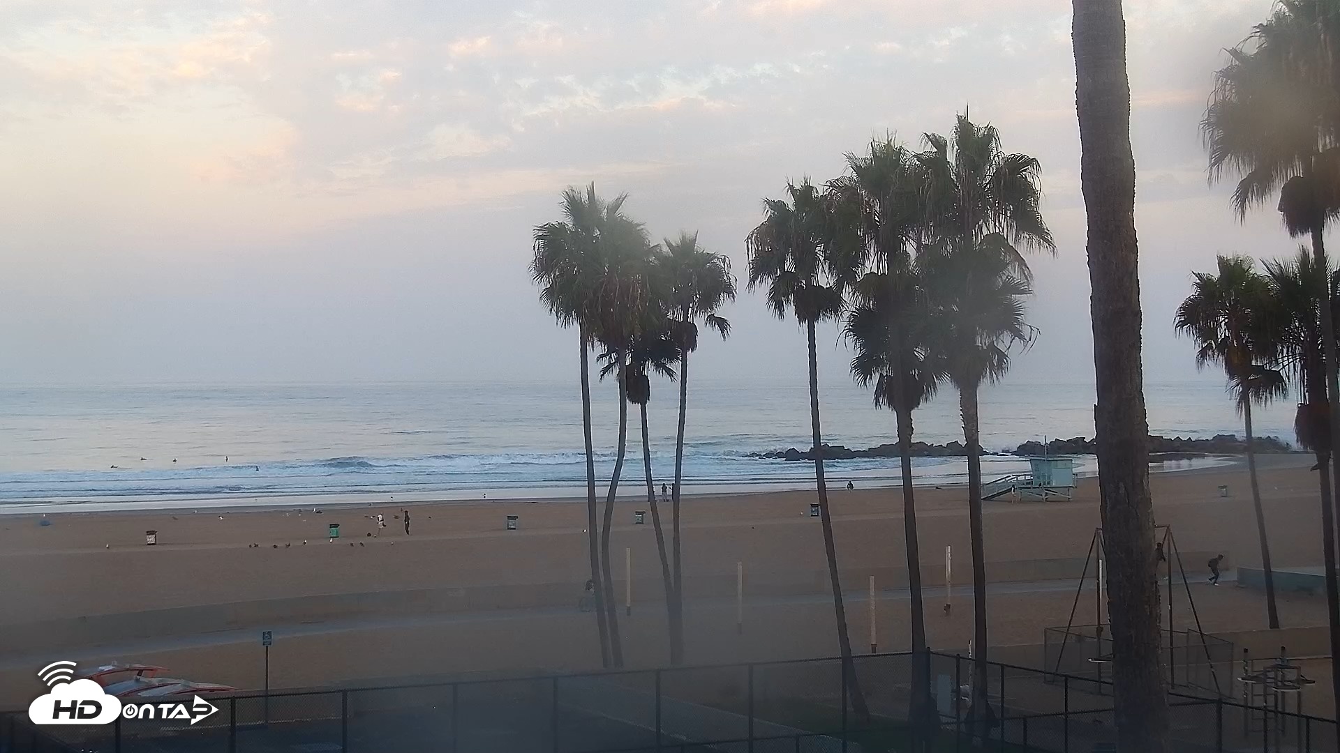 Snapshot of Venice Beach Live Surf Cam taken Aug 30, 2026, 6:45am PDT