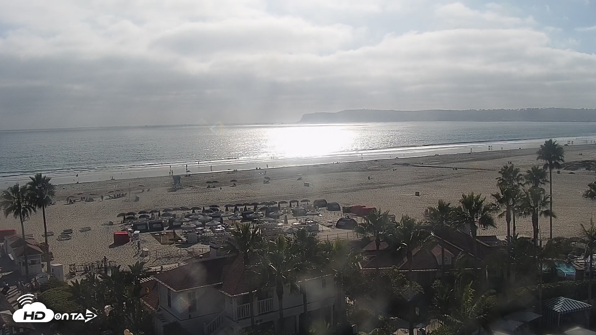 Snapshot of Hotel Del Coronado North Roaming Live Cam taken Sep 12, 2026, 4:39pm PDT