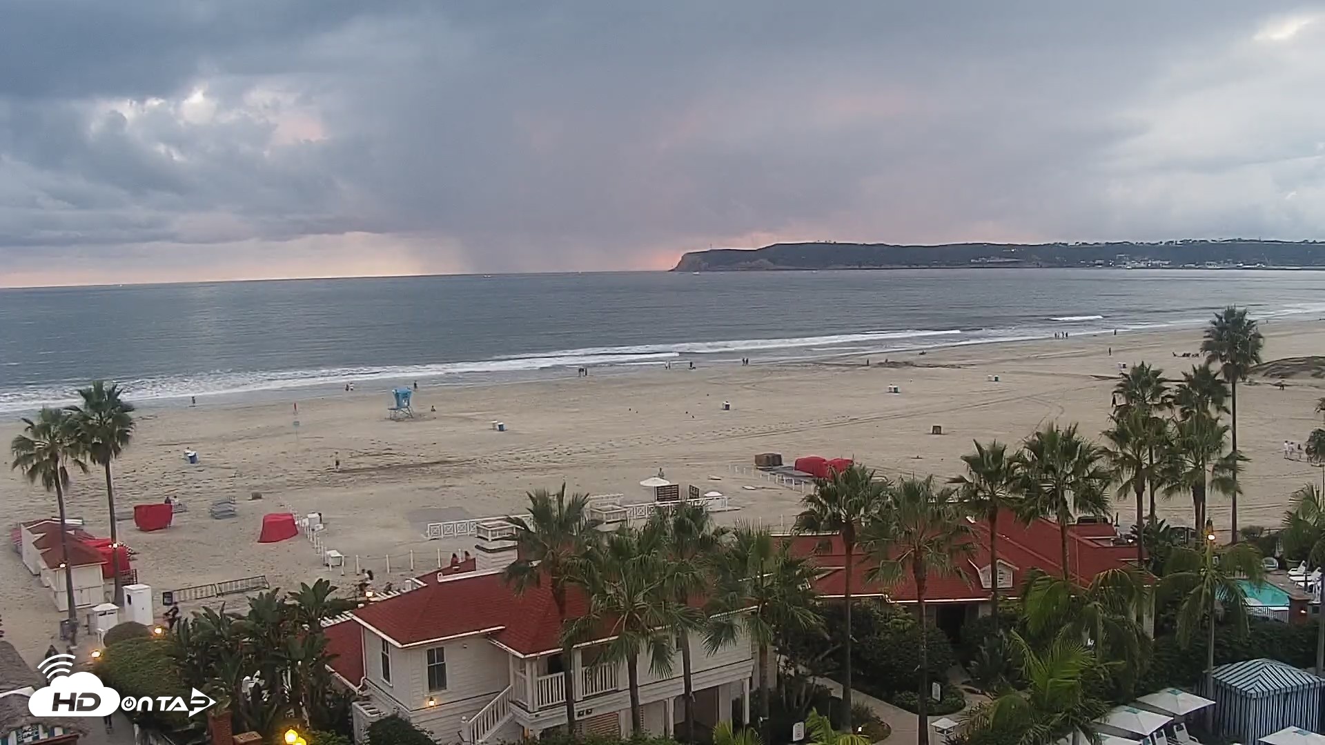 Snapshot of Hotel Del Coronado North Roaming Live Cam taken Oct 23, 2026, 6:06pm PDT