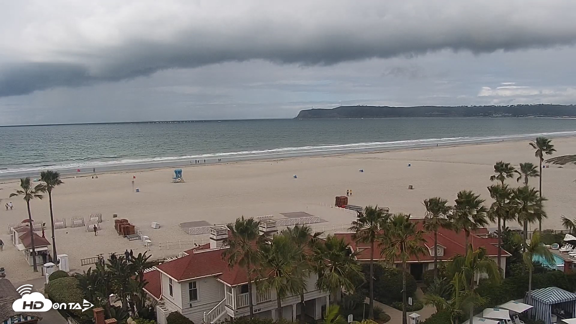 Snapshot of Hotel Del Coronado North Roaming Live Cam taken Apr 12, 2026, 11:48am PDT