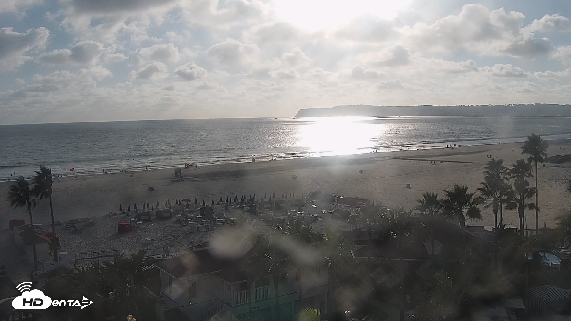 Snapshot of Hotel Del Coronado North Roaming Live Cam taken Sep 22, 2026, 5:20pm PDT