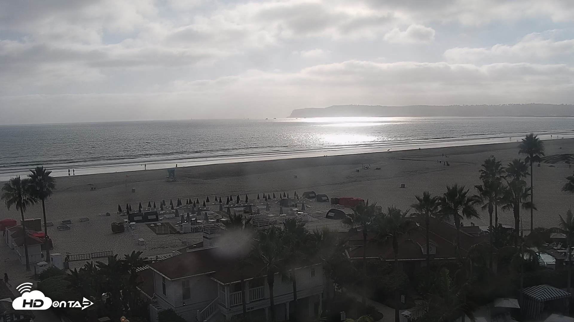 Snapshot of Hotel Del Coronado North Roaming Live Cam taken Sep 14, 2026, 5:19pm PDT