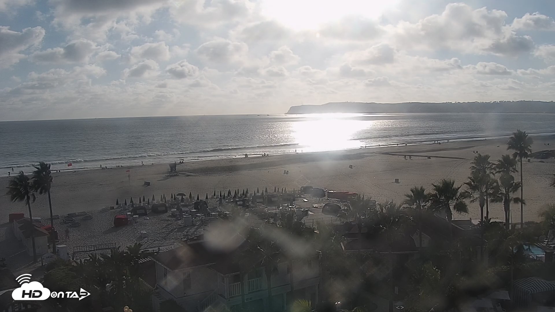 Snapshot of Hotel Del Coronado North Roaming Live Cam taken Sep 22, 2026, 5:20pm PDT