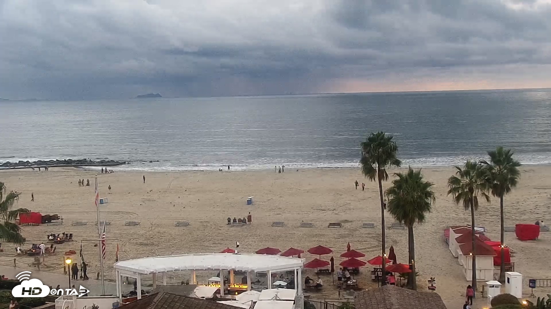 Snapshot of Hotel Del Coronado North Roaming Live Cam taken Oct 23, 2026, 6:08pm PDT