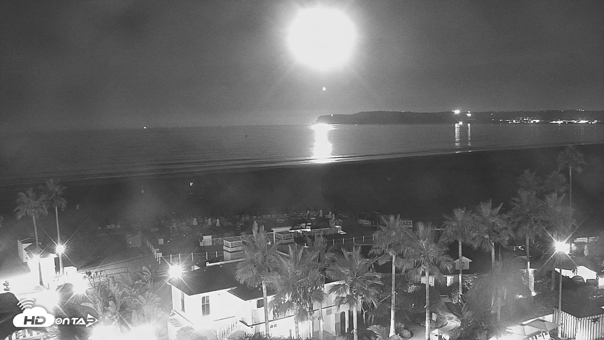Snapshot of Hotel Del Coronado North Roaming Live Cam taken Sep 7, 2025, 5:31am PDT