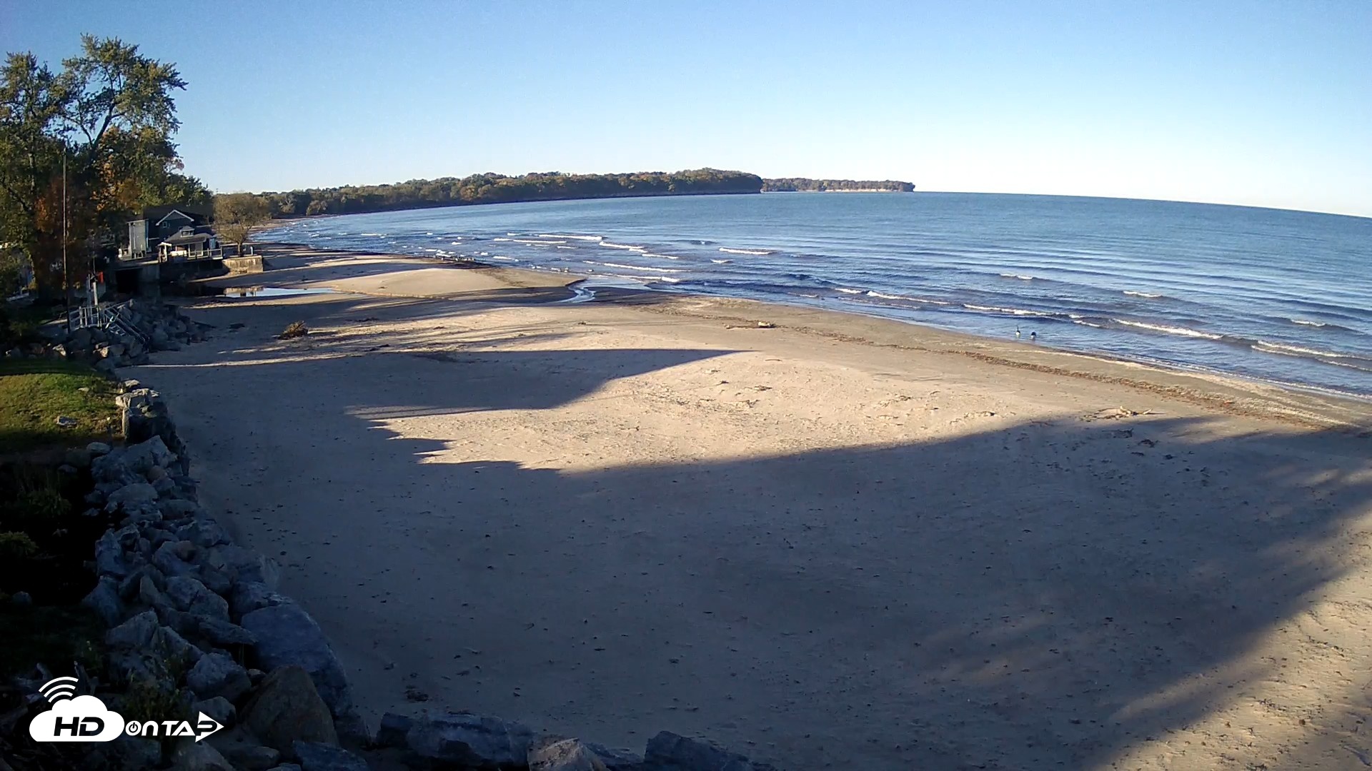 Snapshot of Sunset Bay Lake Erie New York Live Webcam taken Oct 19, 2026, 9:11am EDT
