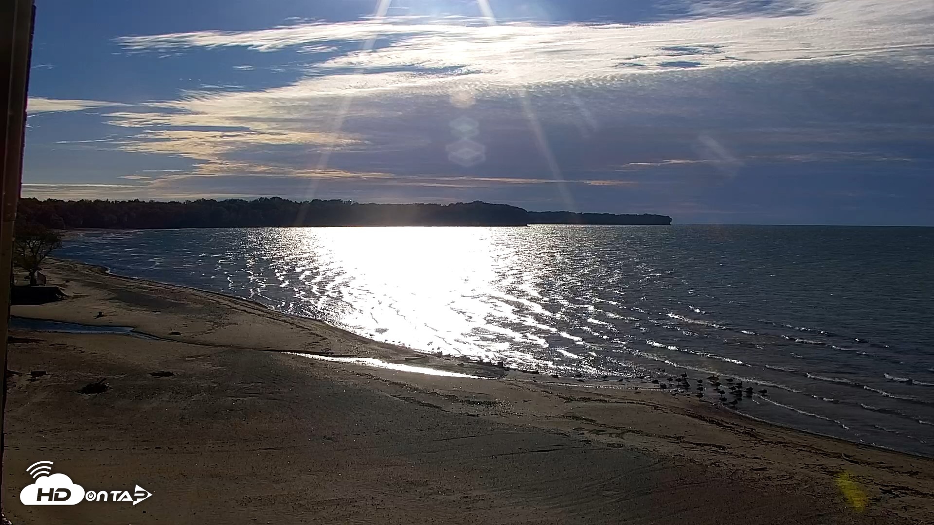 Snapshot of Sunset Bay Lake Erie New York Live Webcam taken Oct 15, 2026, 4:40pm EDT
