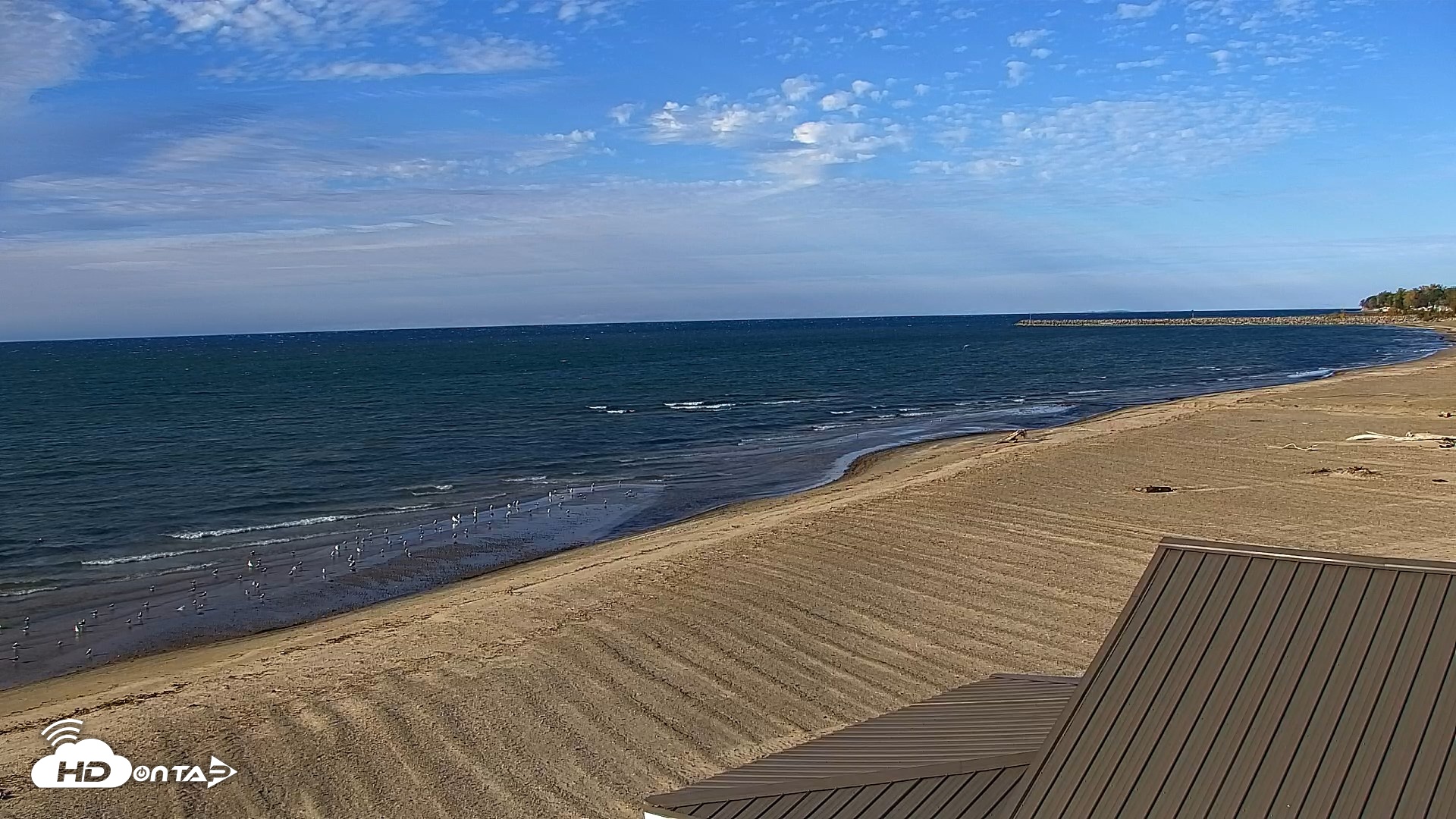 Snapshot of Sunset Bay Lake Erie New York Live Webcam taken Oct 15, 2026, 4:40pm EDT