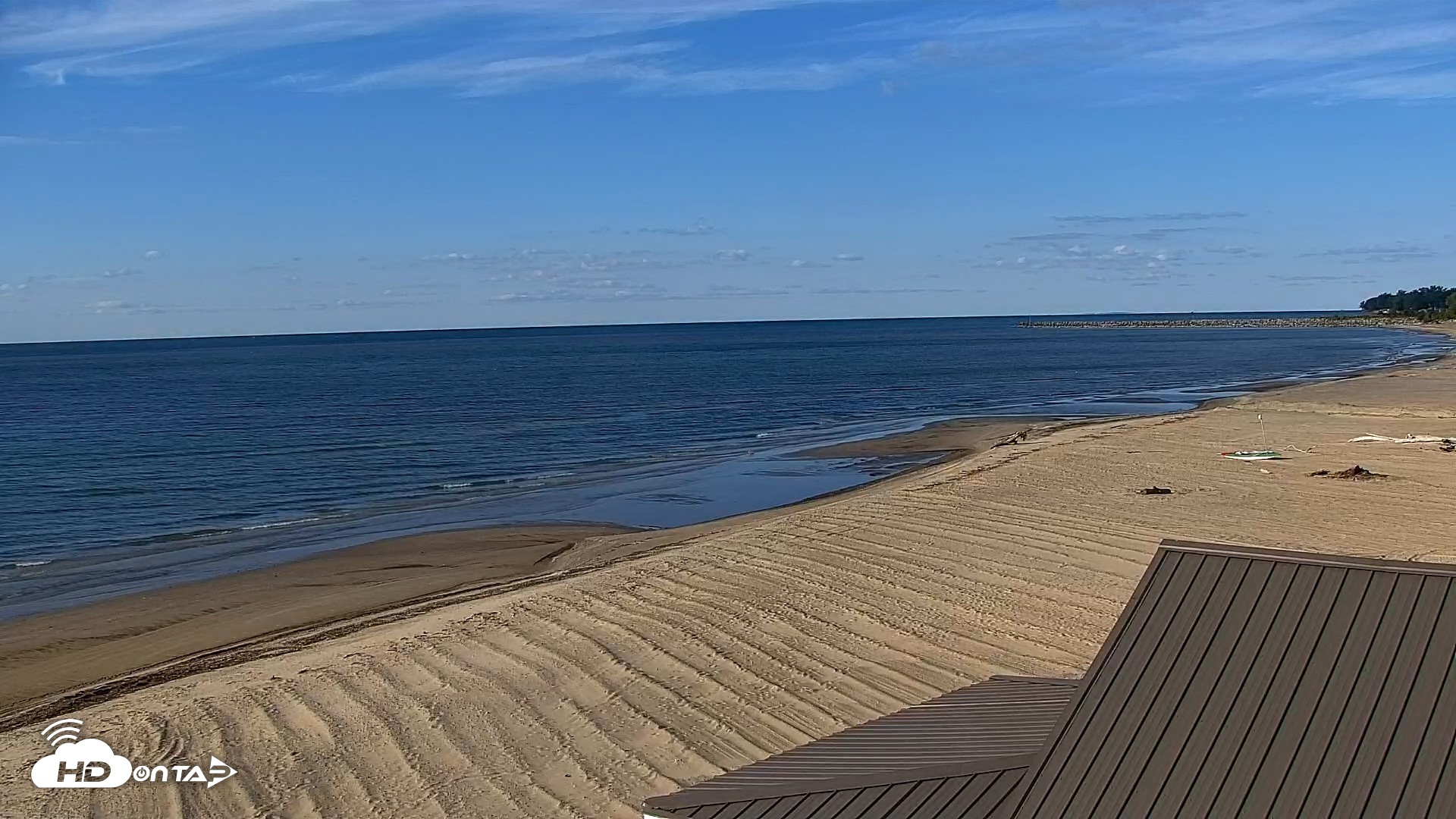 Snapshot of Sunset Bay Lake Erie New York Live Webcam taken Sep 22, 2026, 5:04pm EDT
